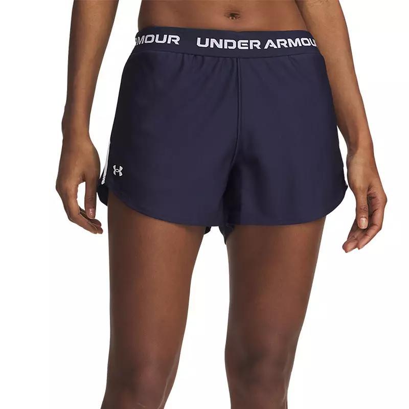 Women's Under Armour Tech™ Play Up Shorts, Size: XXL, Black Navy Product Image