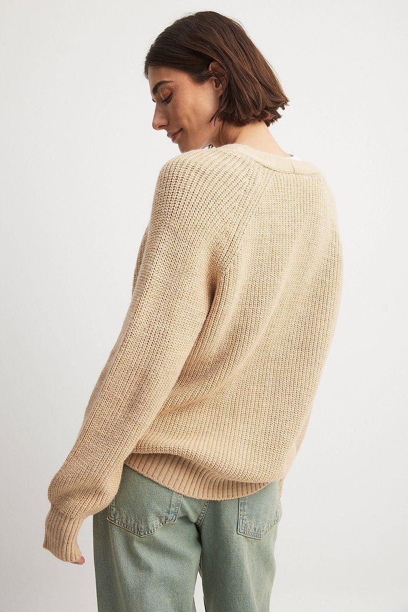 Oversized Knitted Cardigan Product Image