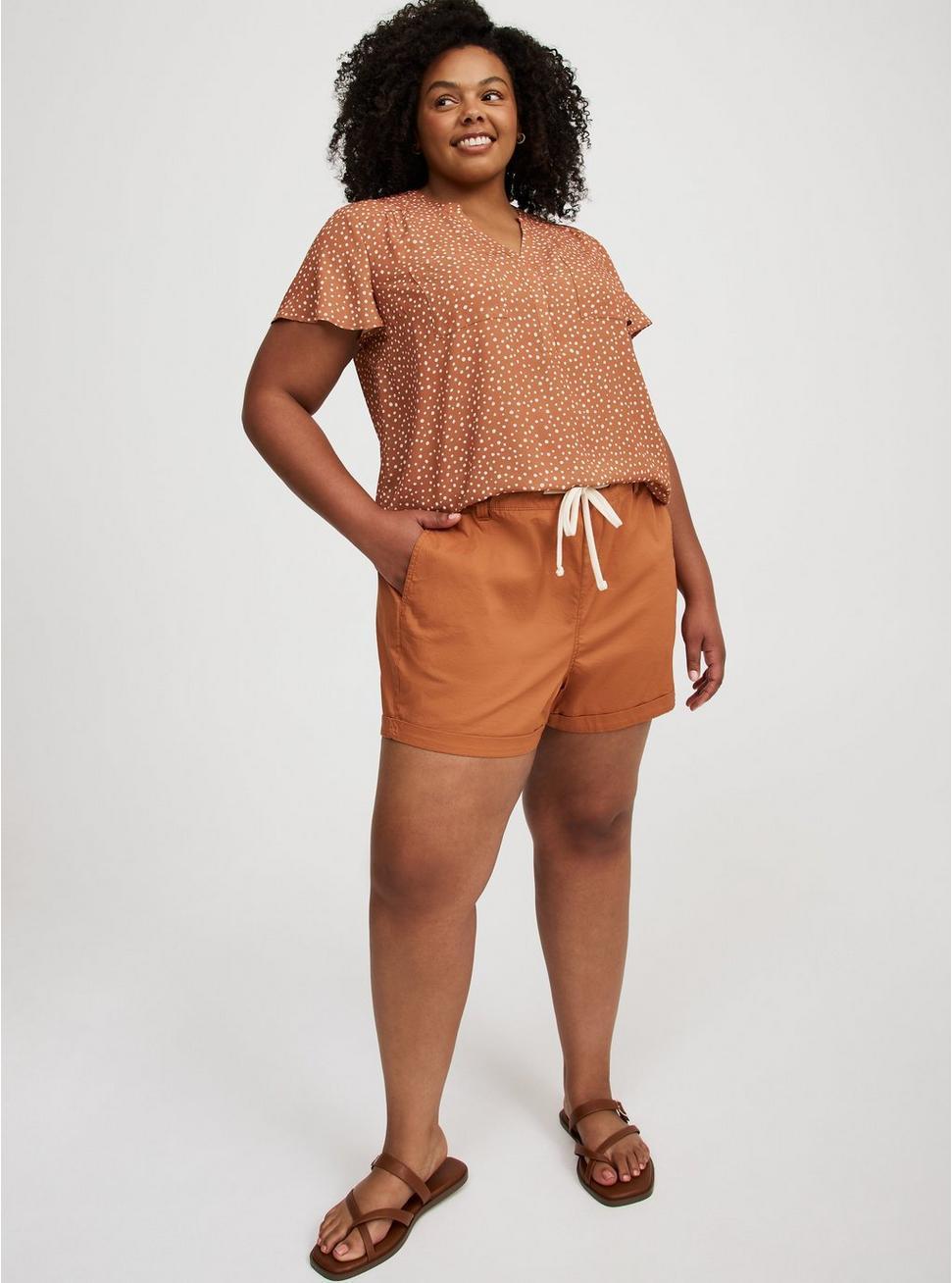 Harper Flutter Sleeve Pullover Blouse Product Image