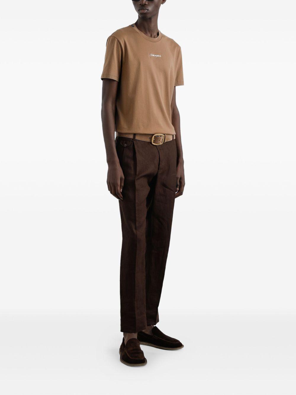 logo-print cotton t-shirt Product Image