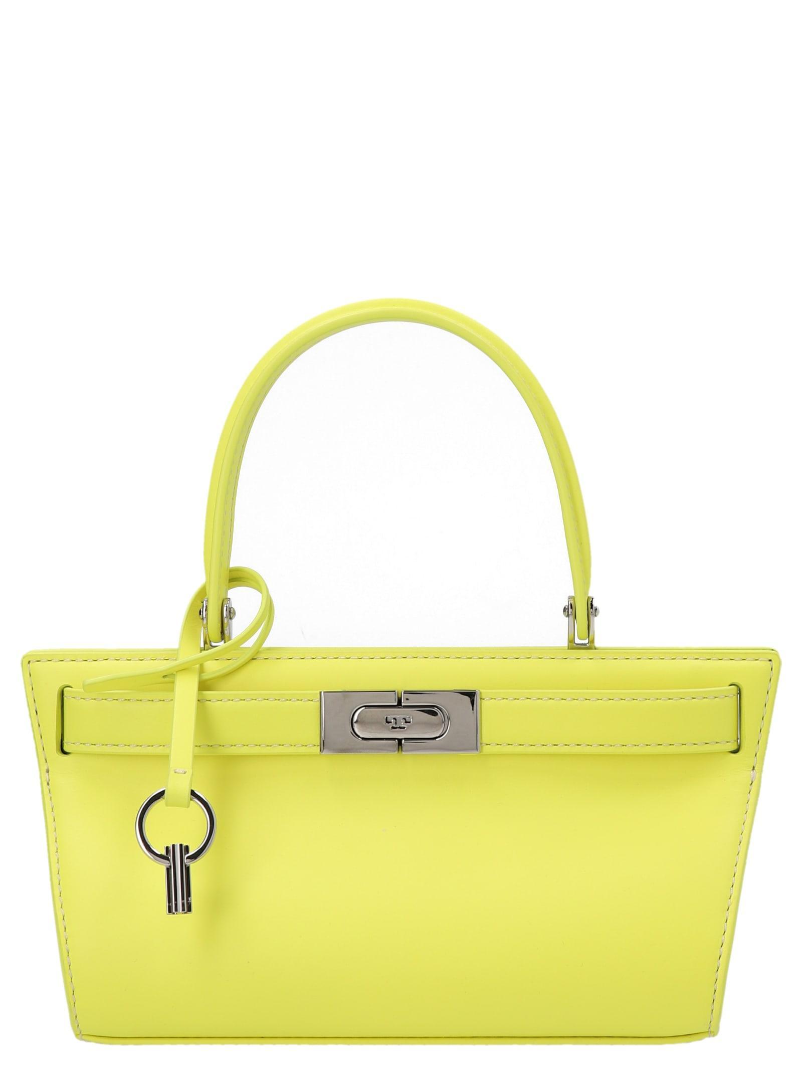 TORY BURCH Petite Lee Radziwill Cat Eye Handbag In Yellow Product Image