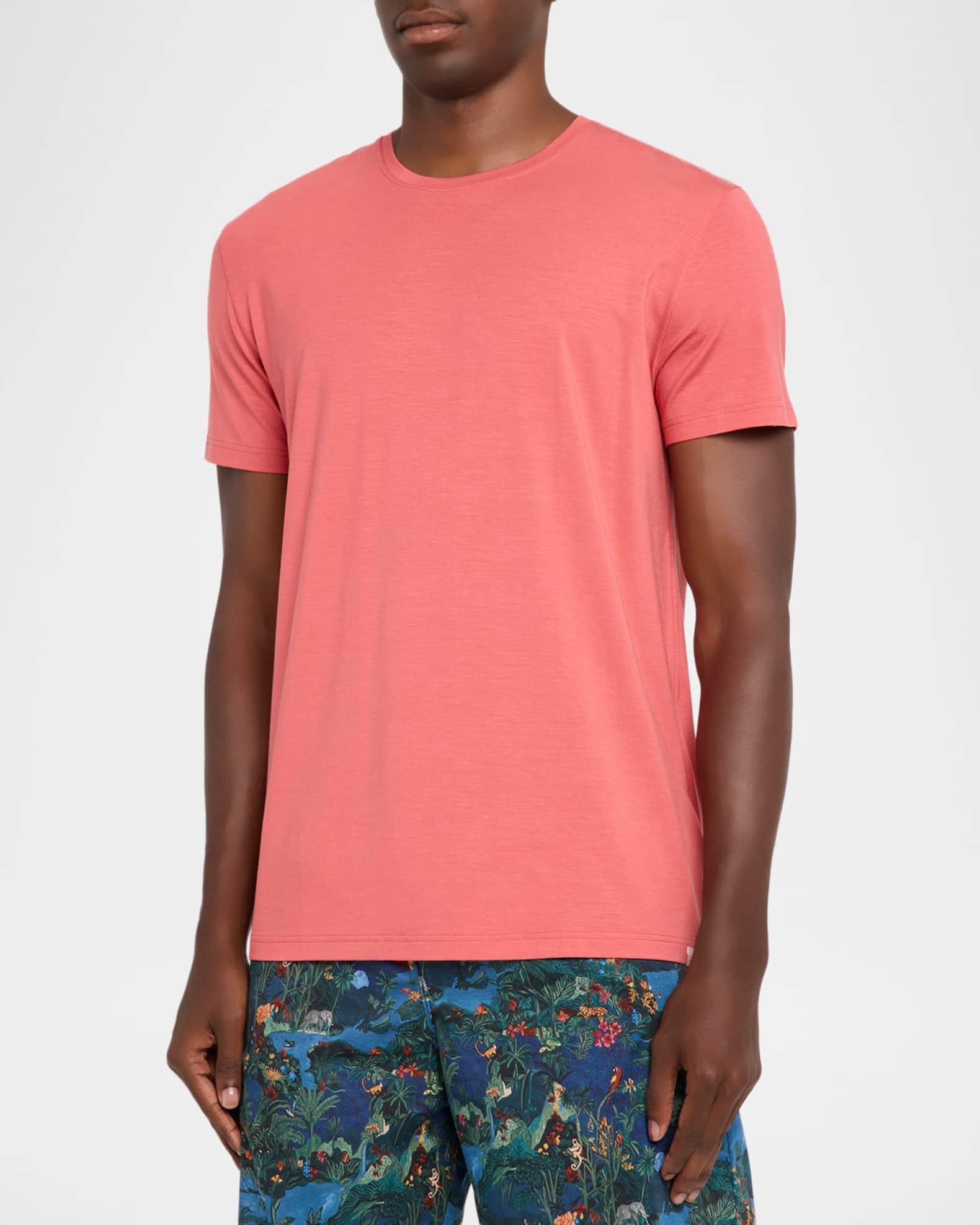 Men's Basel Micro Modal Stretch Crewneck T-Shirt Product Image