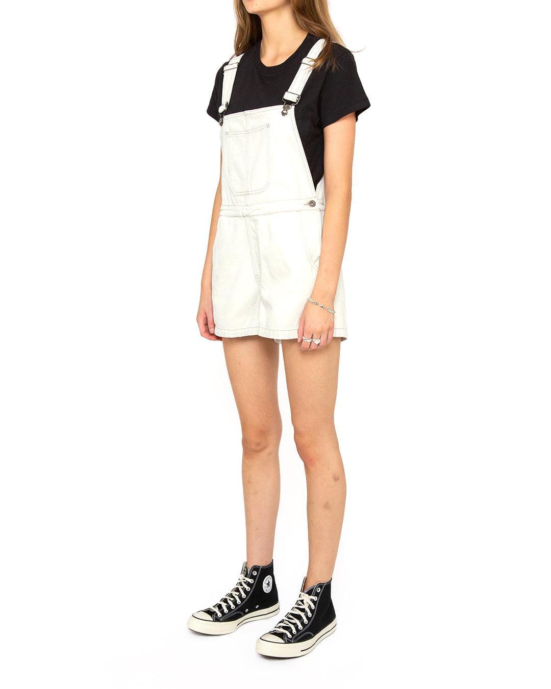 Vada Overall (Relaxed Fit) - Bleached White Product Image