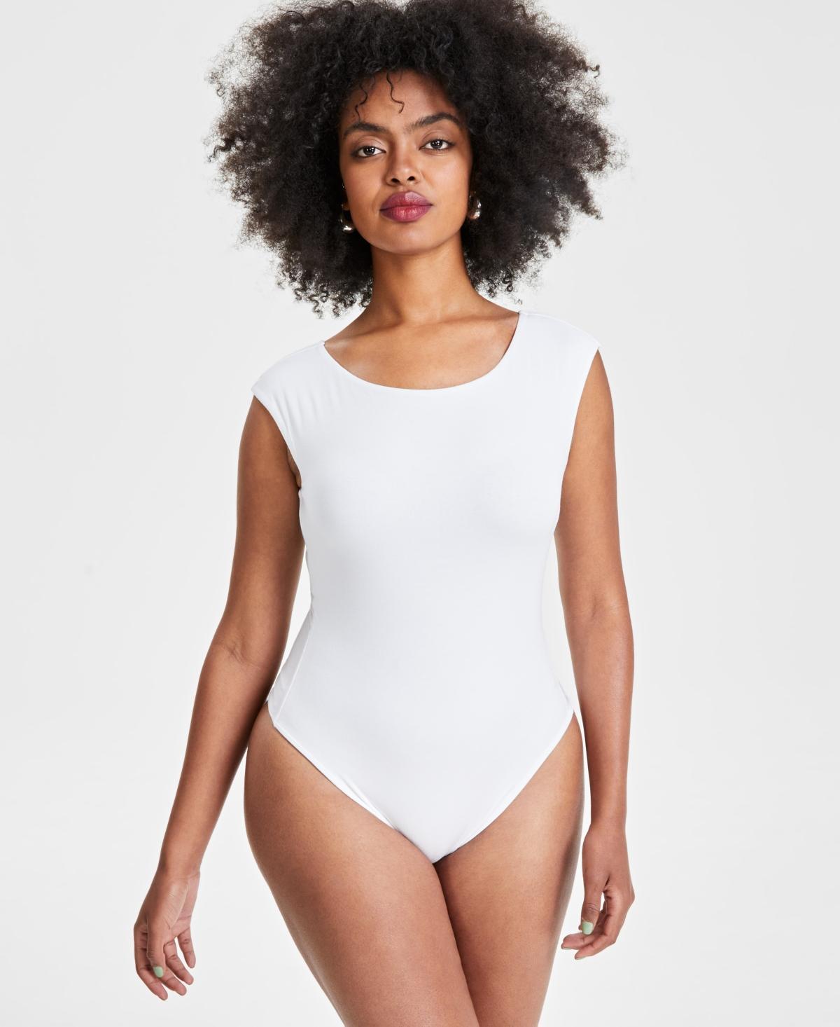 Bar Iii Womens Boat-Neck Bodysuit, Created for Macys Product Image