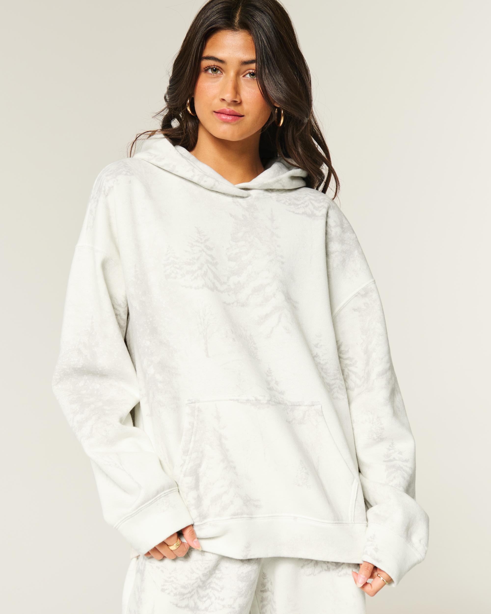 Oversized Hoodie with Hood Detail Product Image
