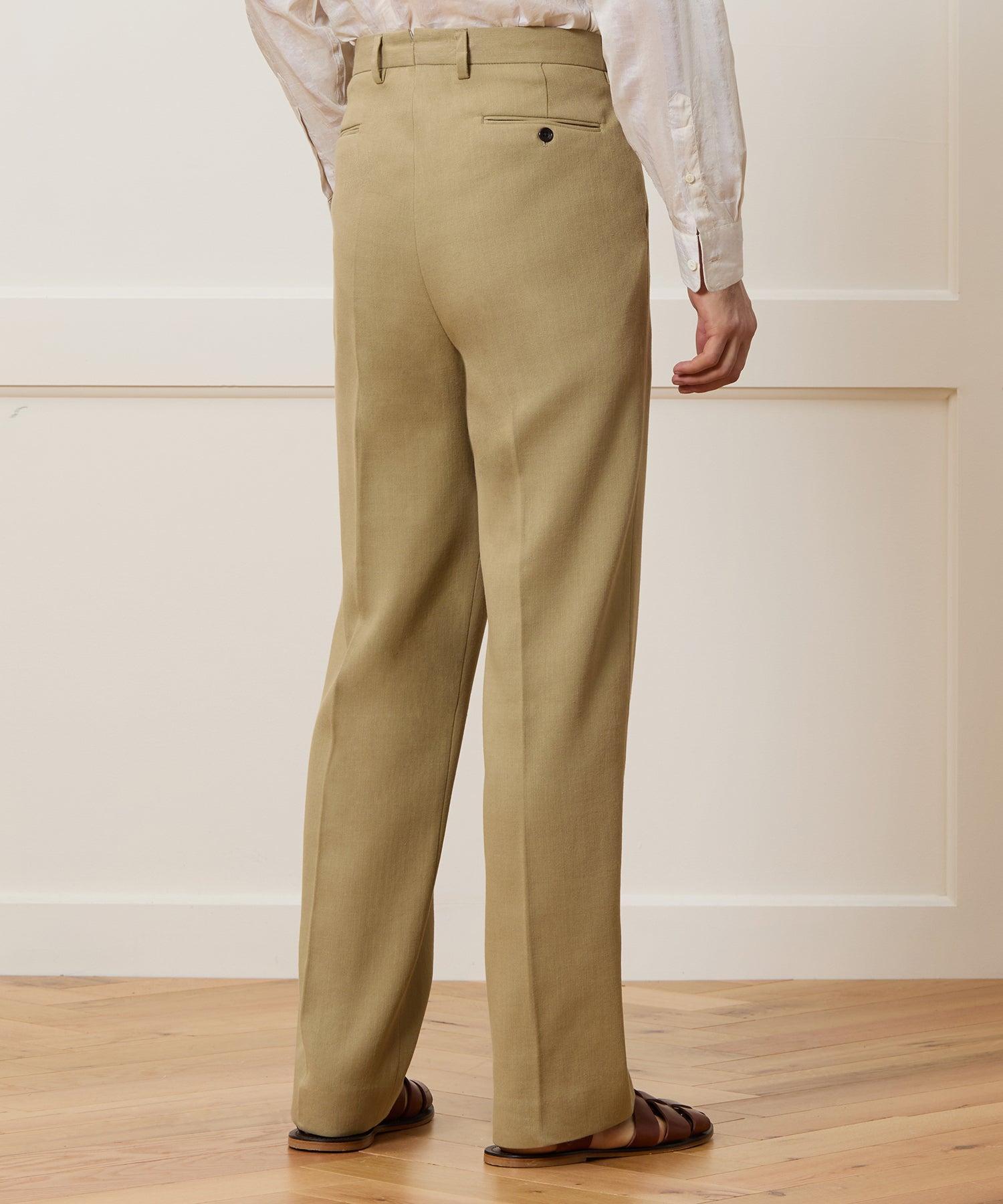 Italian Cotton Crepe Wythe Trouser Product Image