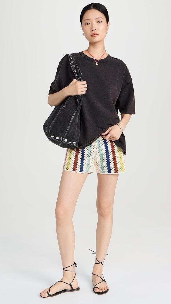 ESCVDO Plaza Crochet Shorts | Shopbop Product Image