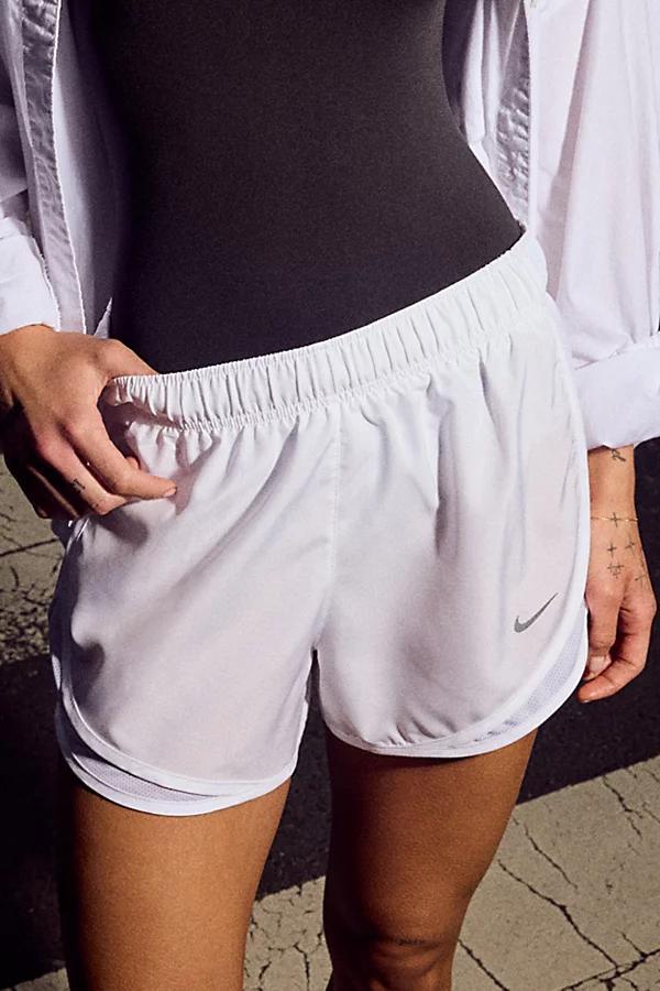 Nike Womens Tempo Dri-FIT Mid-Rise Brief-Lined Running Shorts | HM6096-100 Product Image