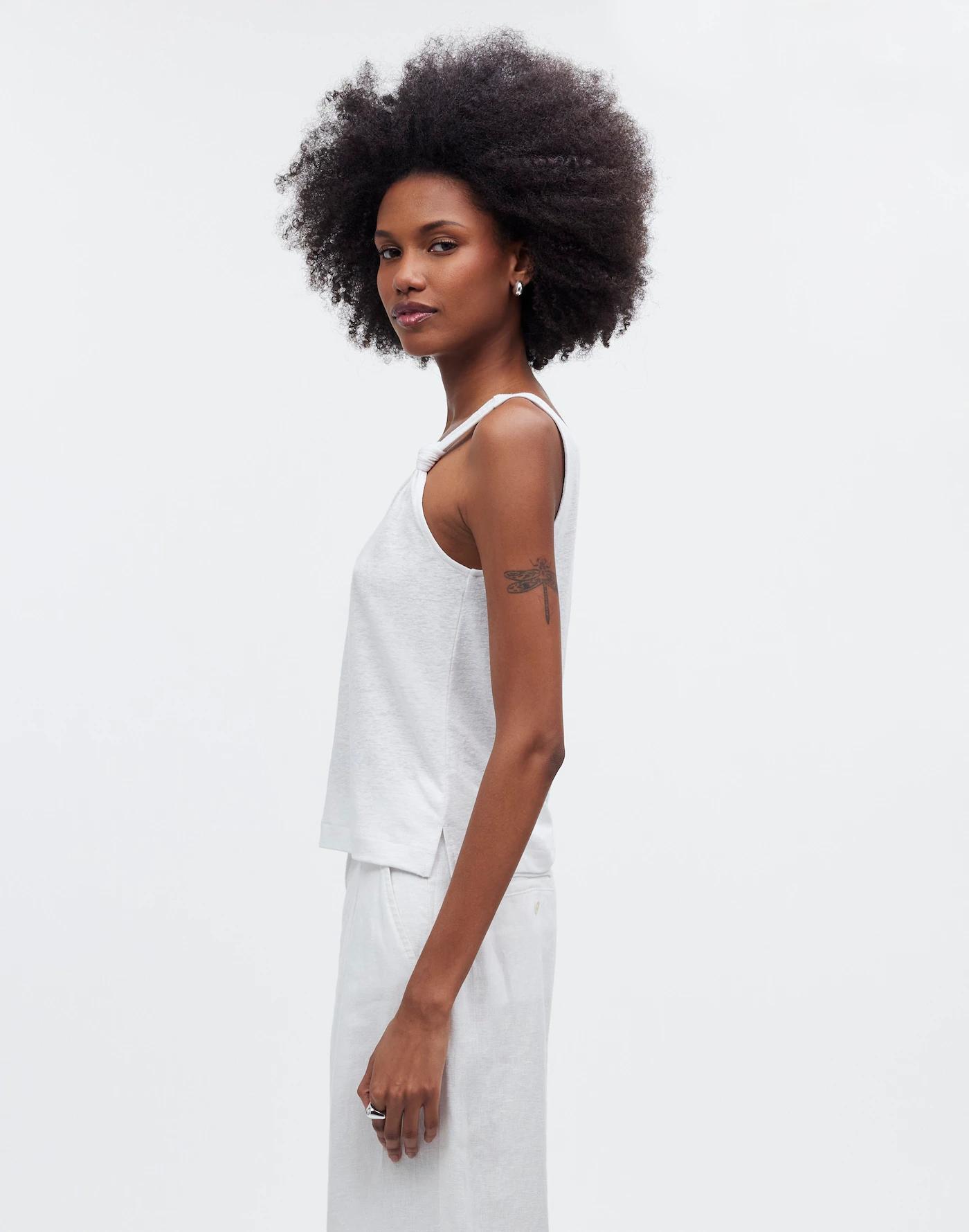 Knotted-Strap Tank Product Image