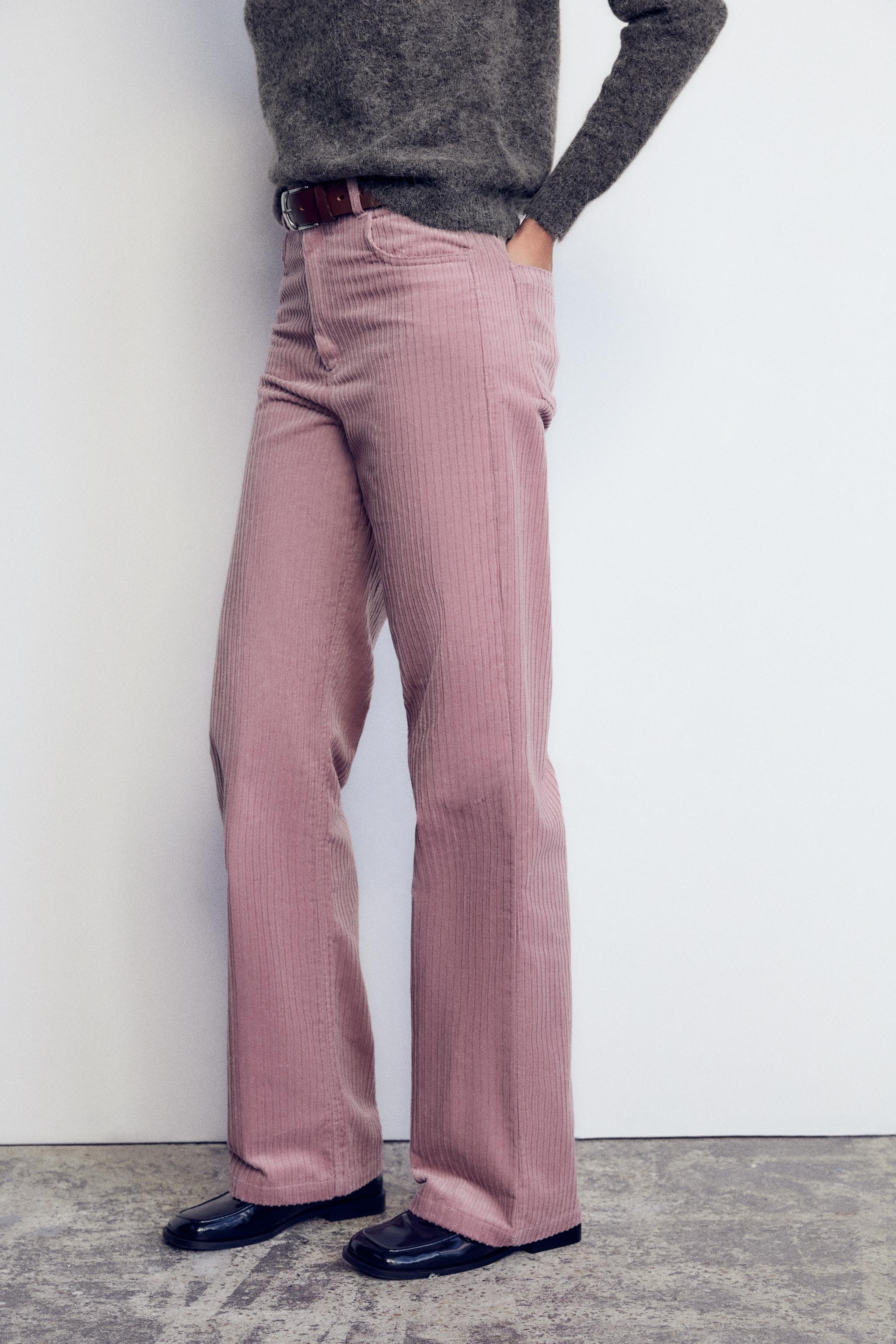 STRAIGHT LEG CORDUROY PANTS Product Image