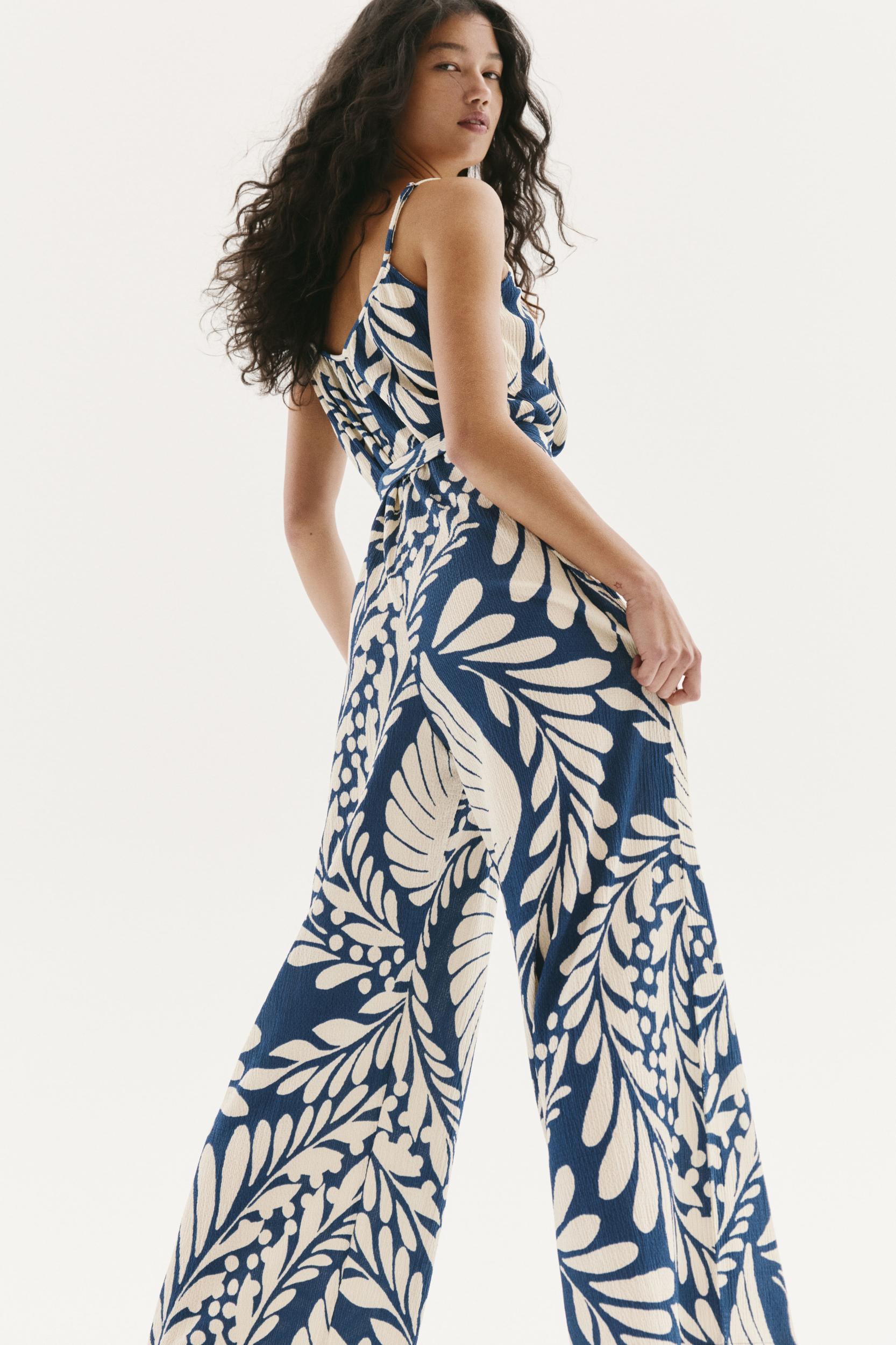 Tie-Belt Jumpsuit Product Image