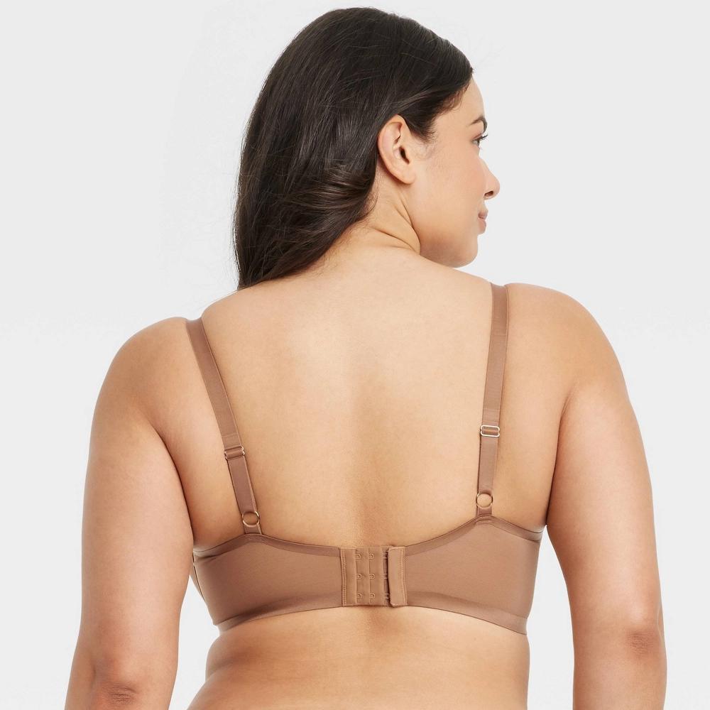 Womens Mesh Unlined Bra - Auden Brown 48DDD Product Image