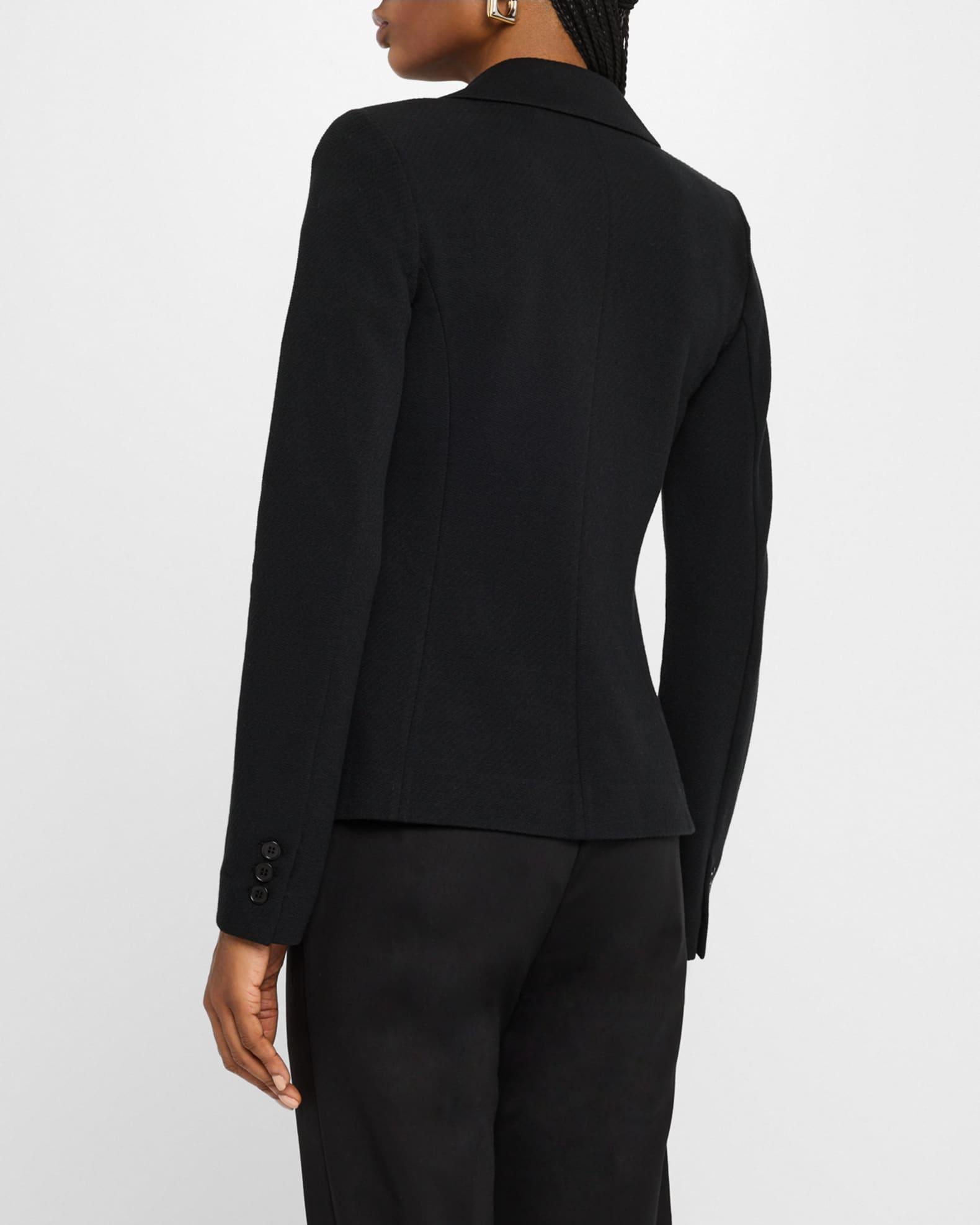 Single-Button Stretch Jersey Jacket Product Image