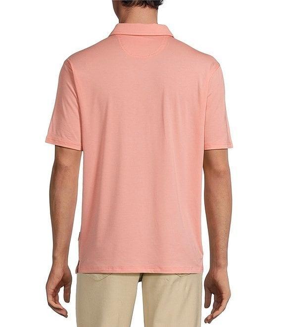 Rowm Rec + Relax Short Sleeve Solid Polo Shirt Product Image