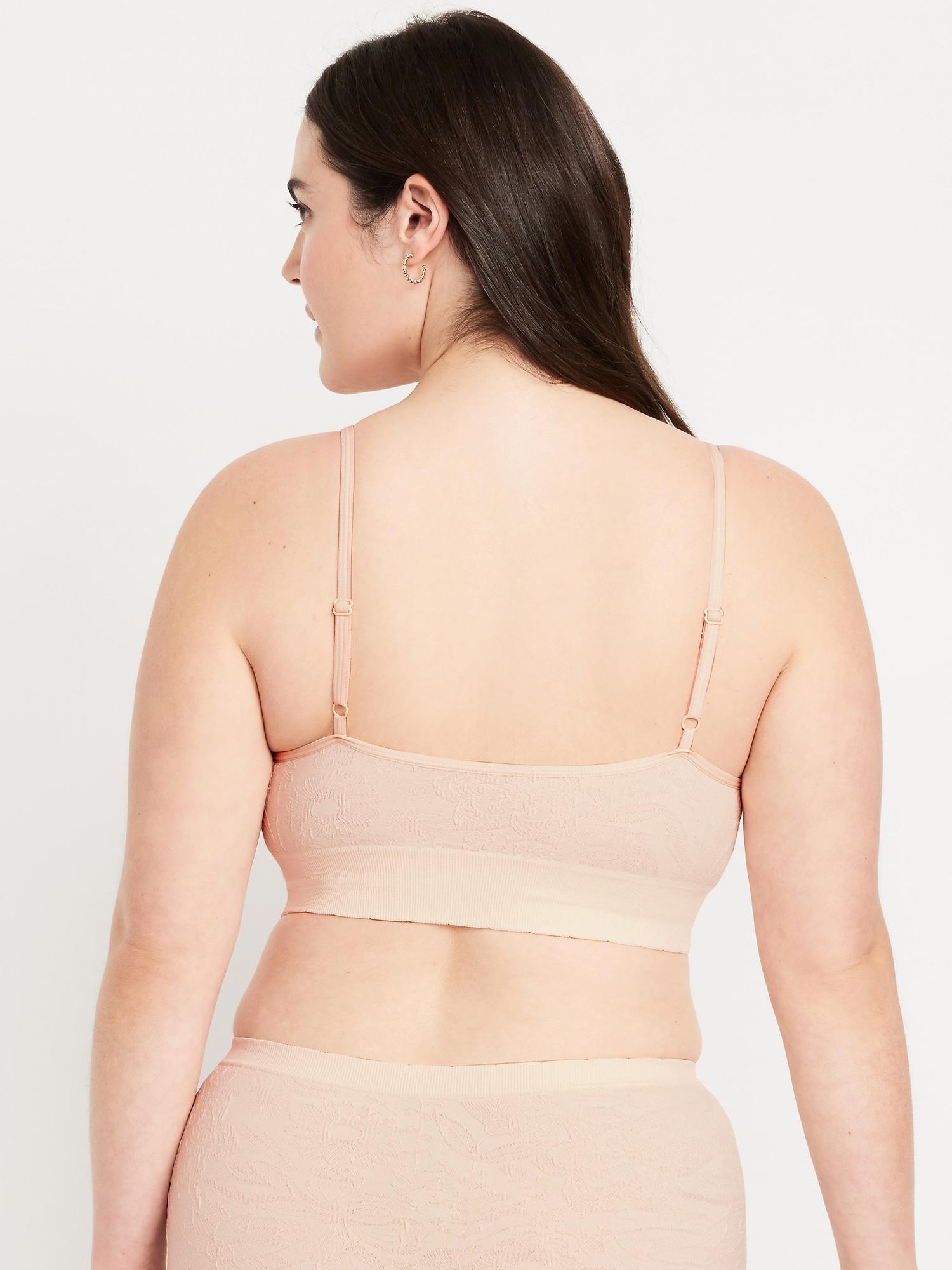 Seamless Lace Longline Bralette Product Image