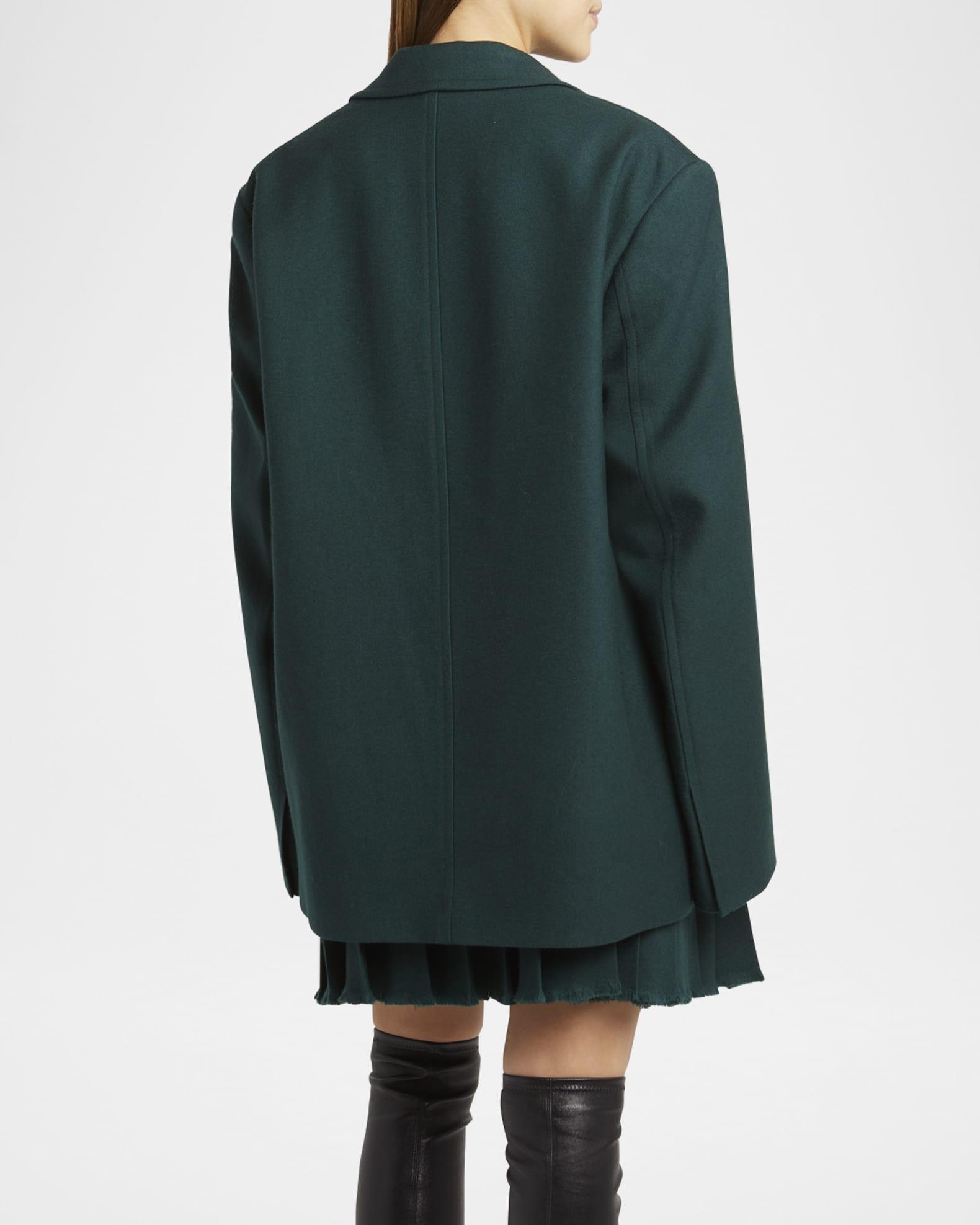 Oversized Boxy Short Coat Product Image