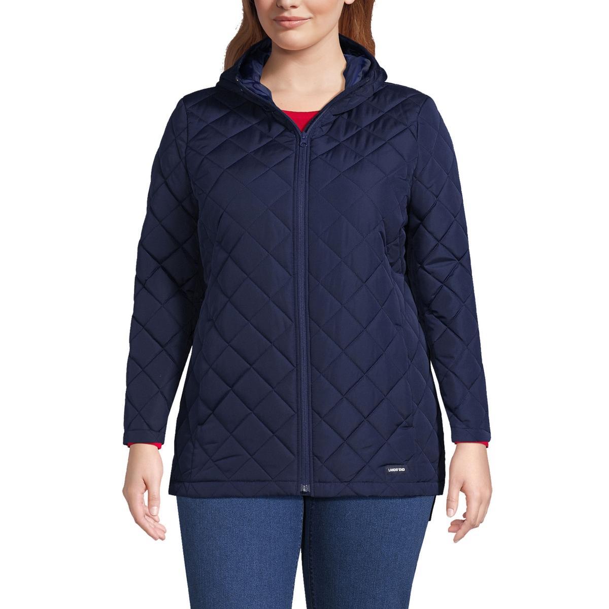 Lands' End Women's FeatherFree Insulated Jacket - X-Small - Black Product Image