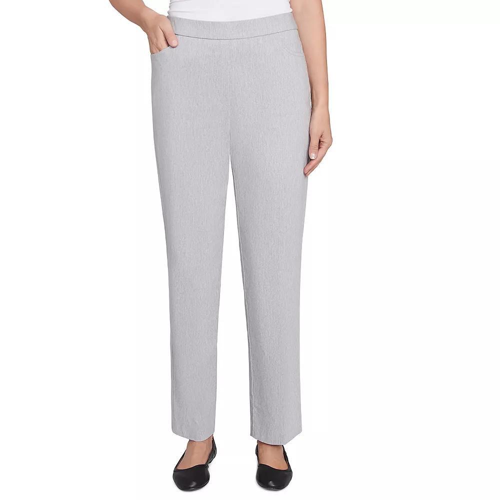 Women's Alfred Dunner Comfort Allure Pearl Short Length Pants,  Product Image