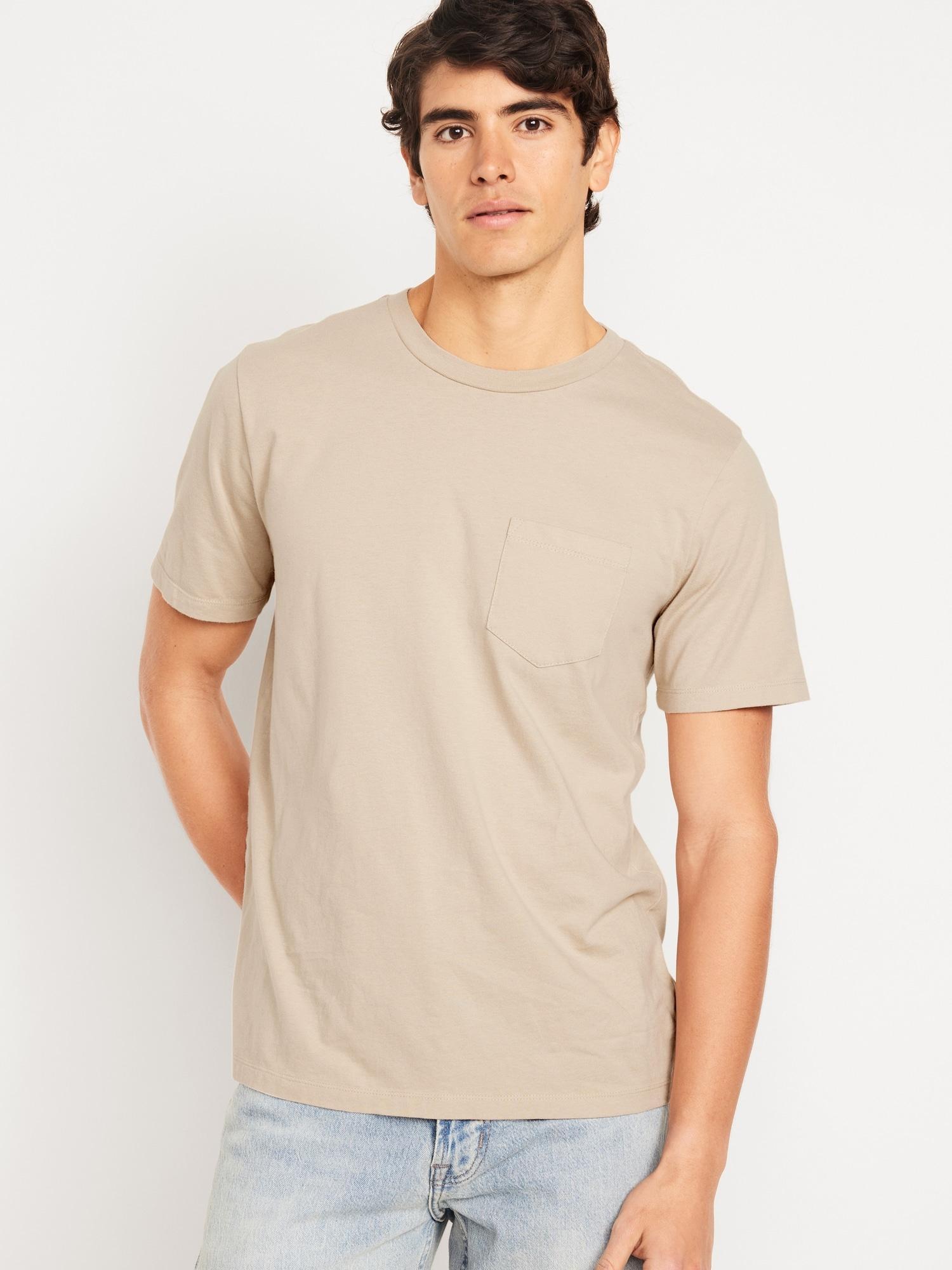 Crew-Neck Pocket T-Shirt Product Image