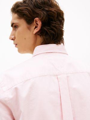 Regular Fit Short-Sleeve Oxford Shirt Product Image