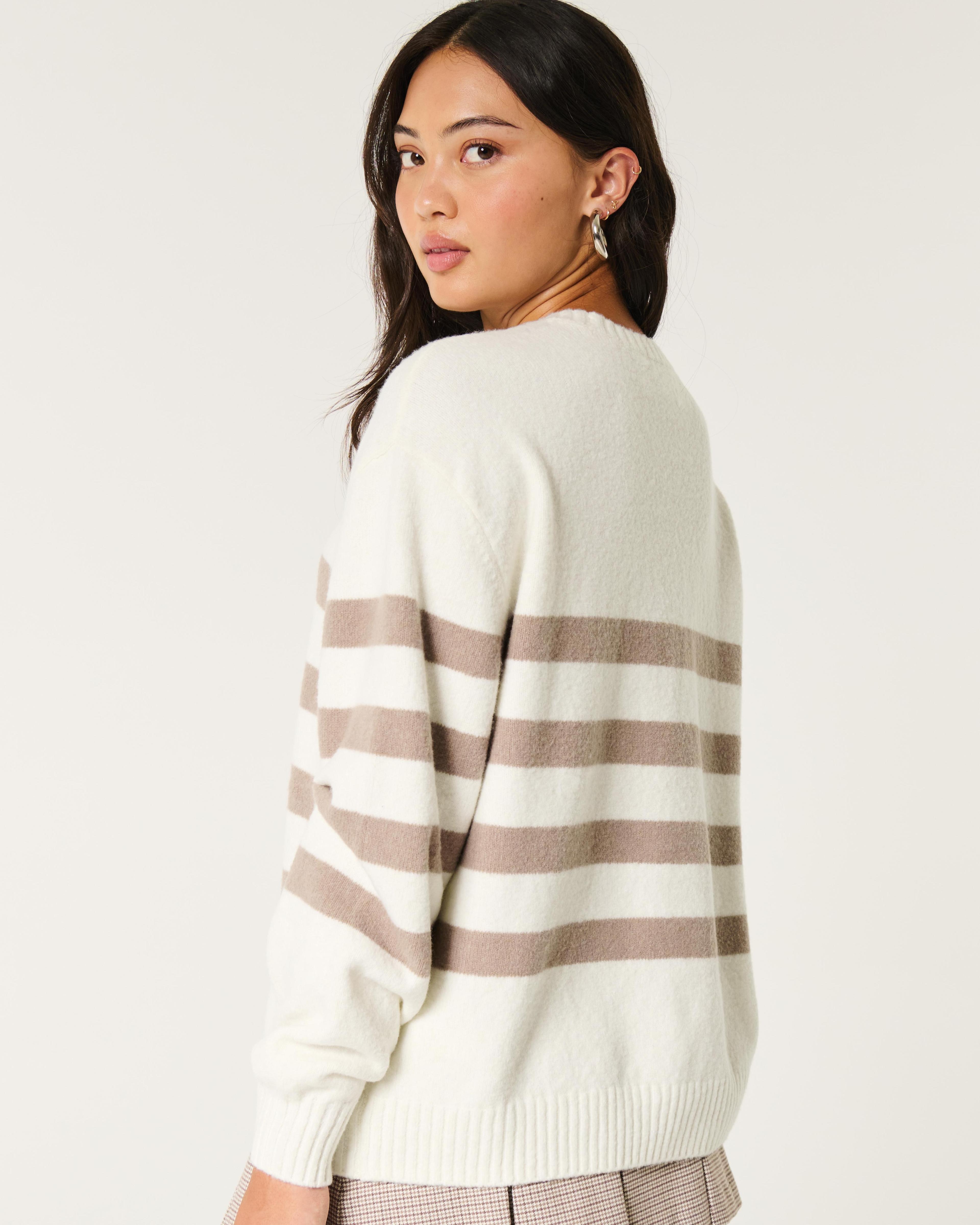 Hollister Comfy Cloud Oversized Crew Sweater Product Image