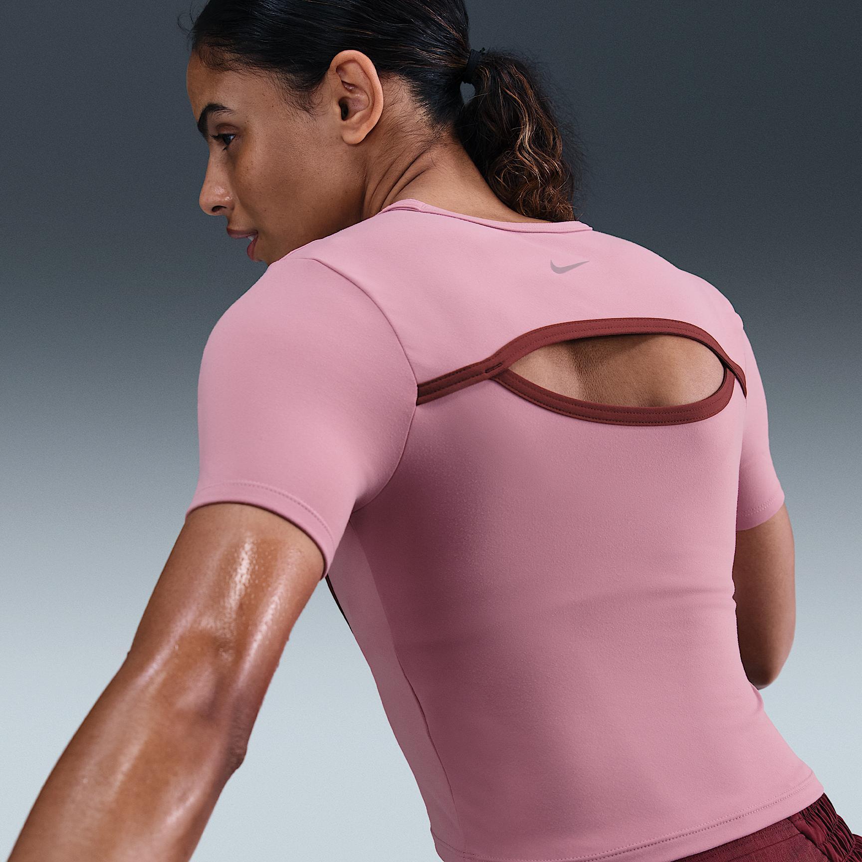 Nike Women's One Fitted Dri-FIT Short-Sleeve Top Product Image