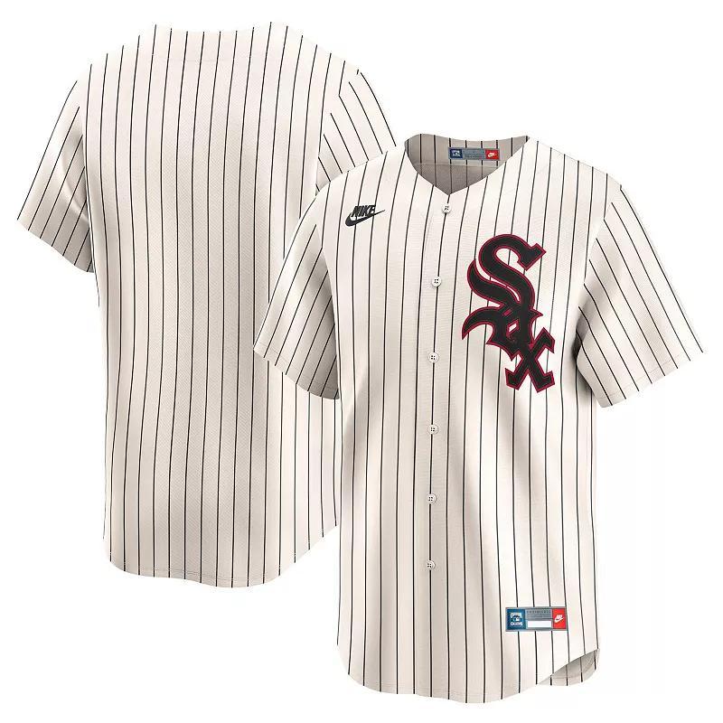 Men's Nike Cream Chicago White Sox Cooperstown Collection Limited Jersey, Size: Medium, Beige Product Image