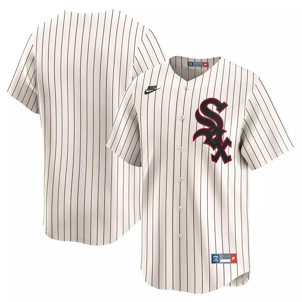 Men's Nike Cream Chicago White Sox Cooperstown Collection Limited Jersey, Size: Medium, Beige Product Image