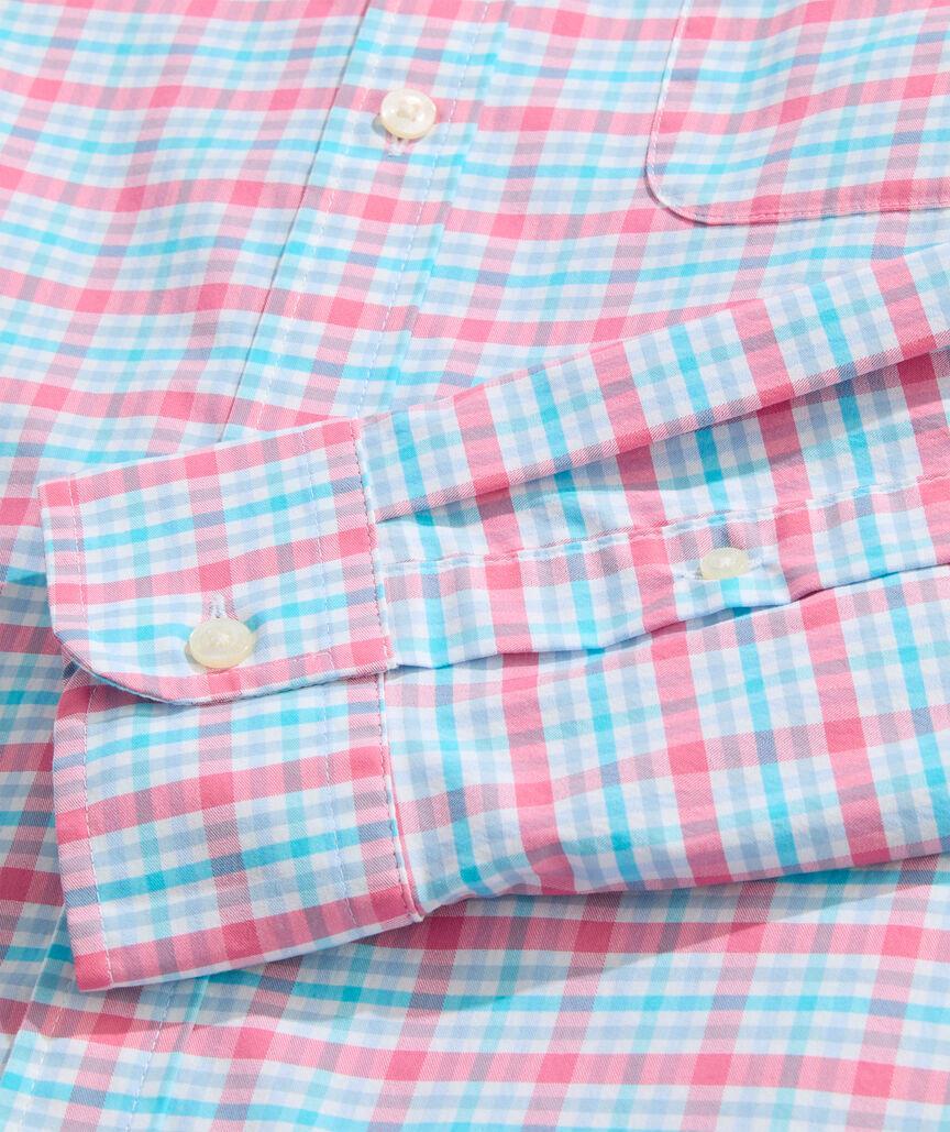 Bellamy Plaid Performance Cotton Shirt Product Image