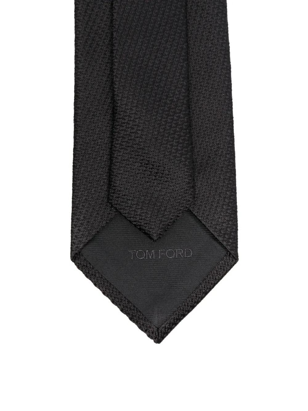 TOM FORD Silk Tie In Black Product Image