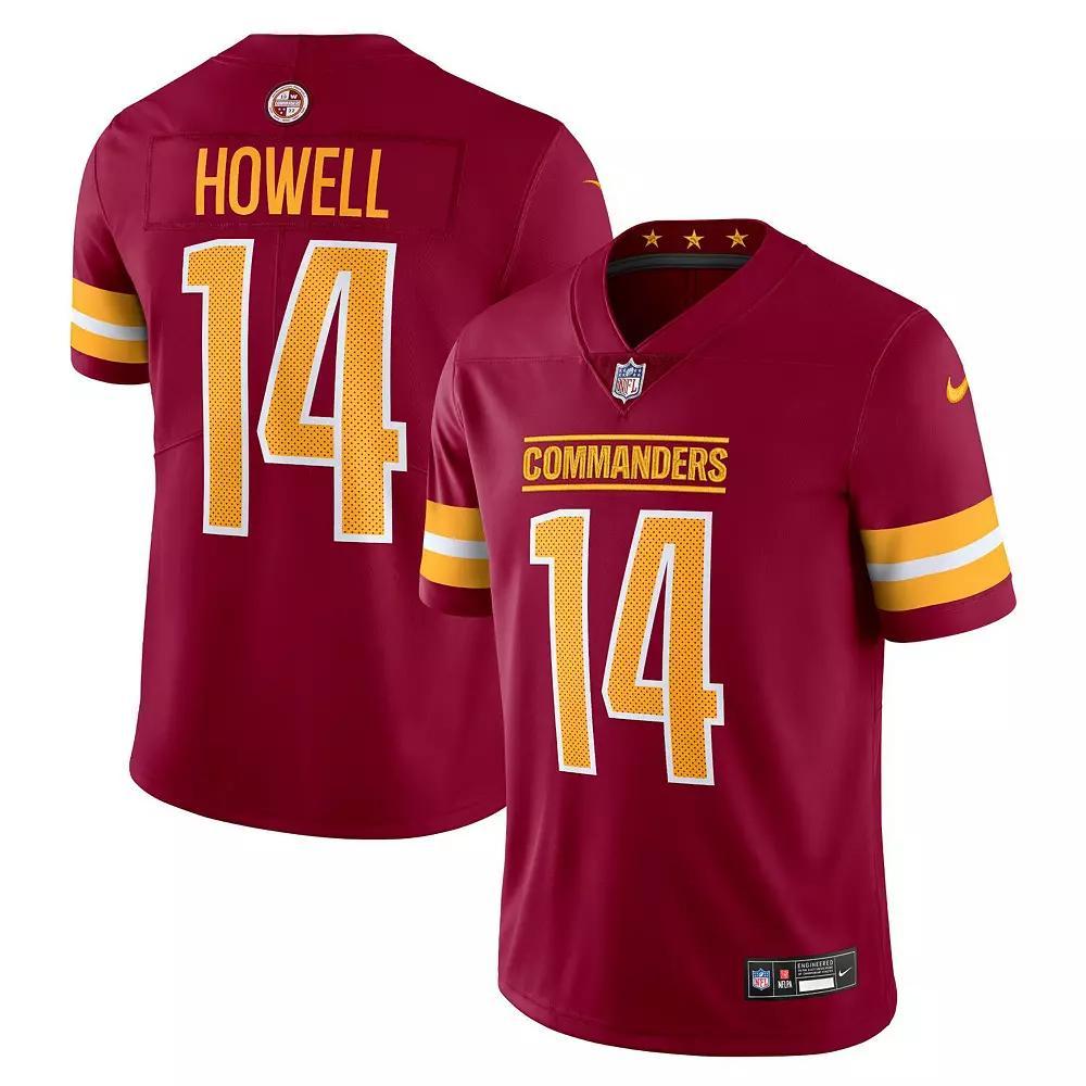 Men's Nike Sam Howell Burgundy Washington Commanders Vapor Untouchable Limited Jersey, Size: 3XL, Wft Med Re Product Image