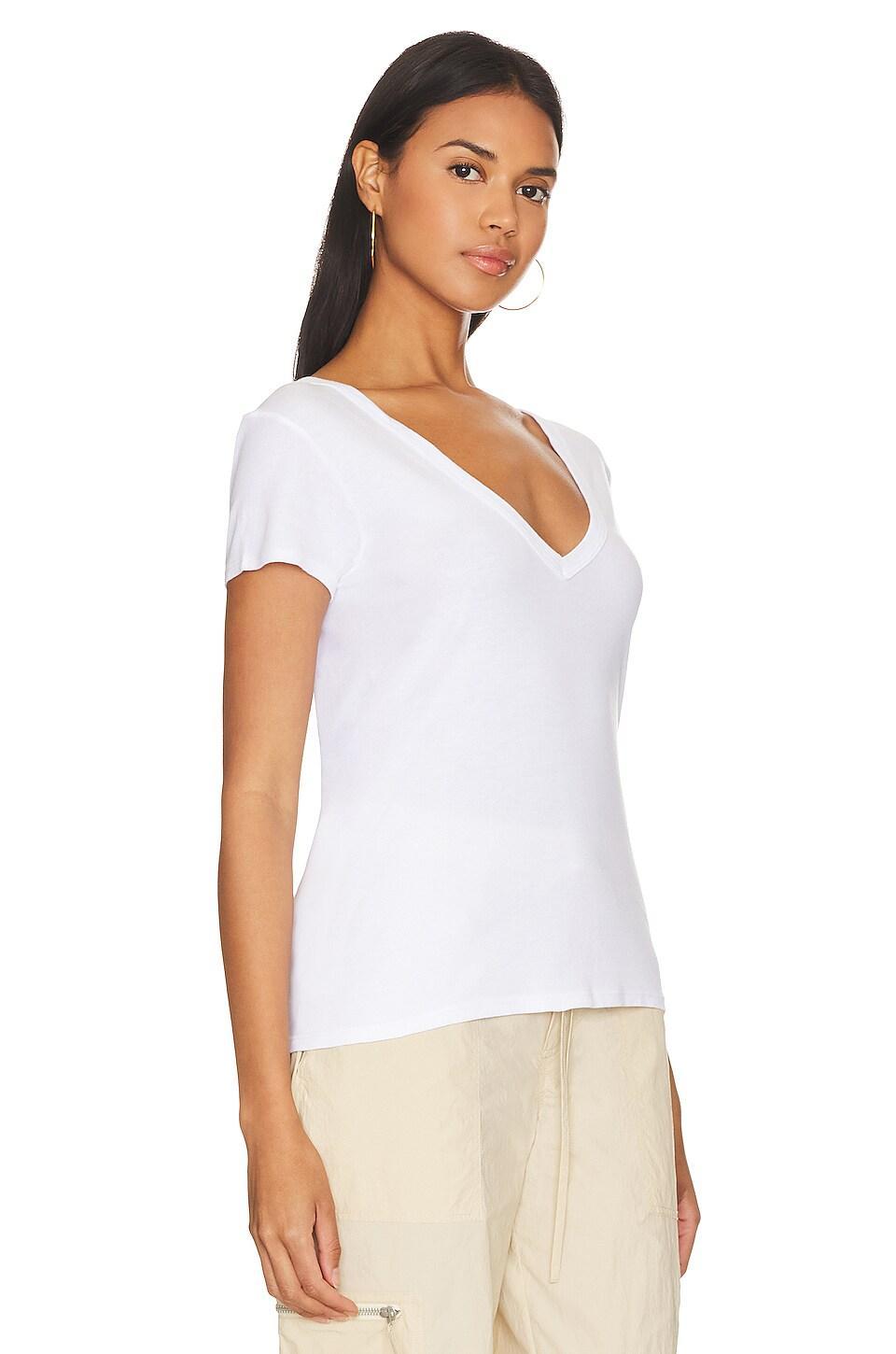 Perfect V Neck Top Enza Costa Product Image