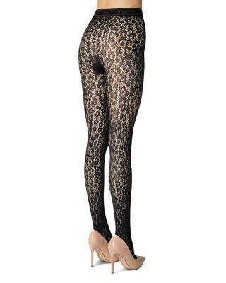 Leopard Lace Tights Product Image