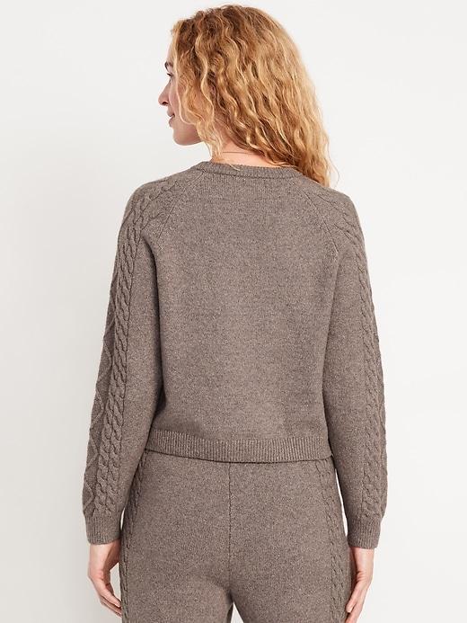 SoSoft Cable-Knit Sweater Product Image