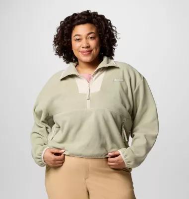 Columbia Womens Sequoia Grove Half Zip Fleece - Plus Size- Product Image