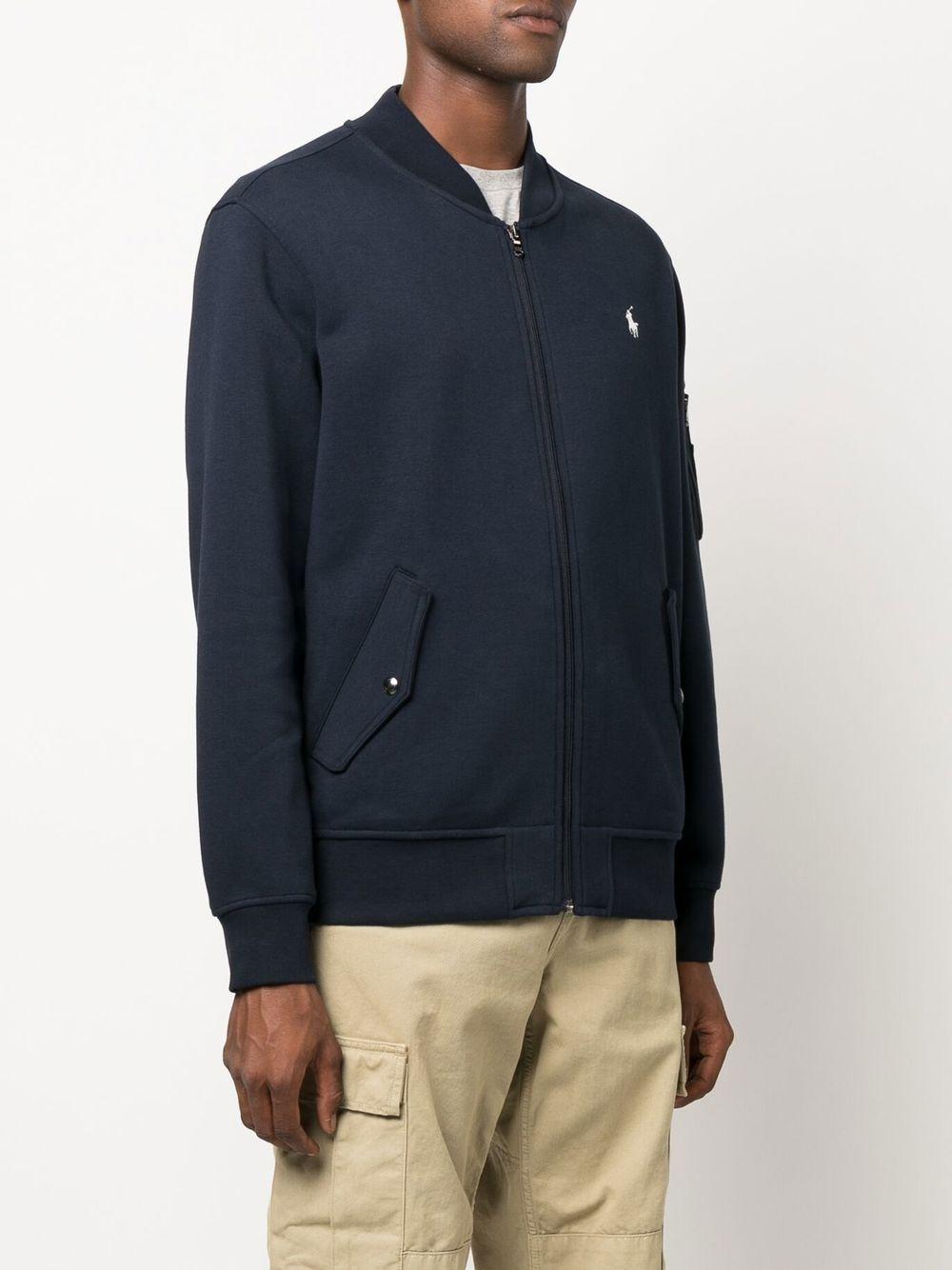 long-sleeve zip-up pullover Product Image