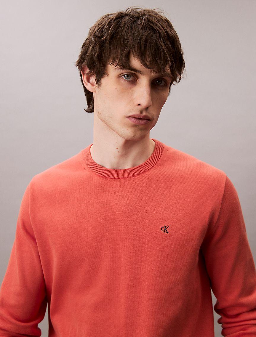 Smooth Cotton Sweater Product Image