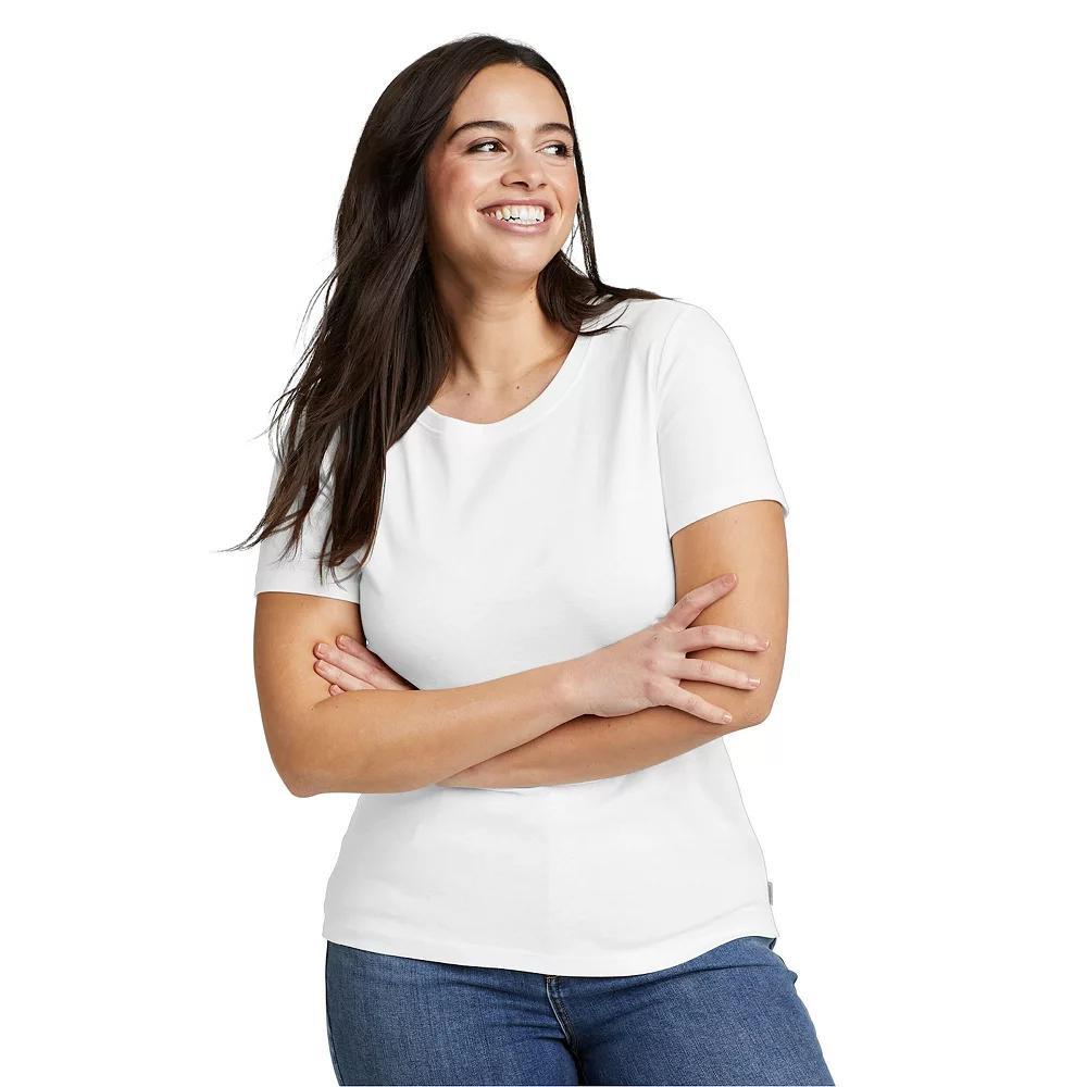 Women's Eddie Bauer Short Sleeve Favorite Crew Neck Tee,  Product Image
