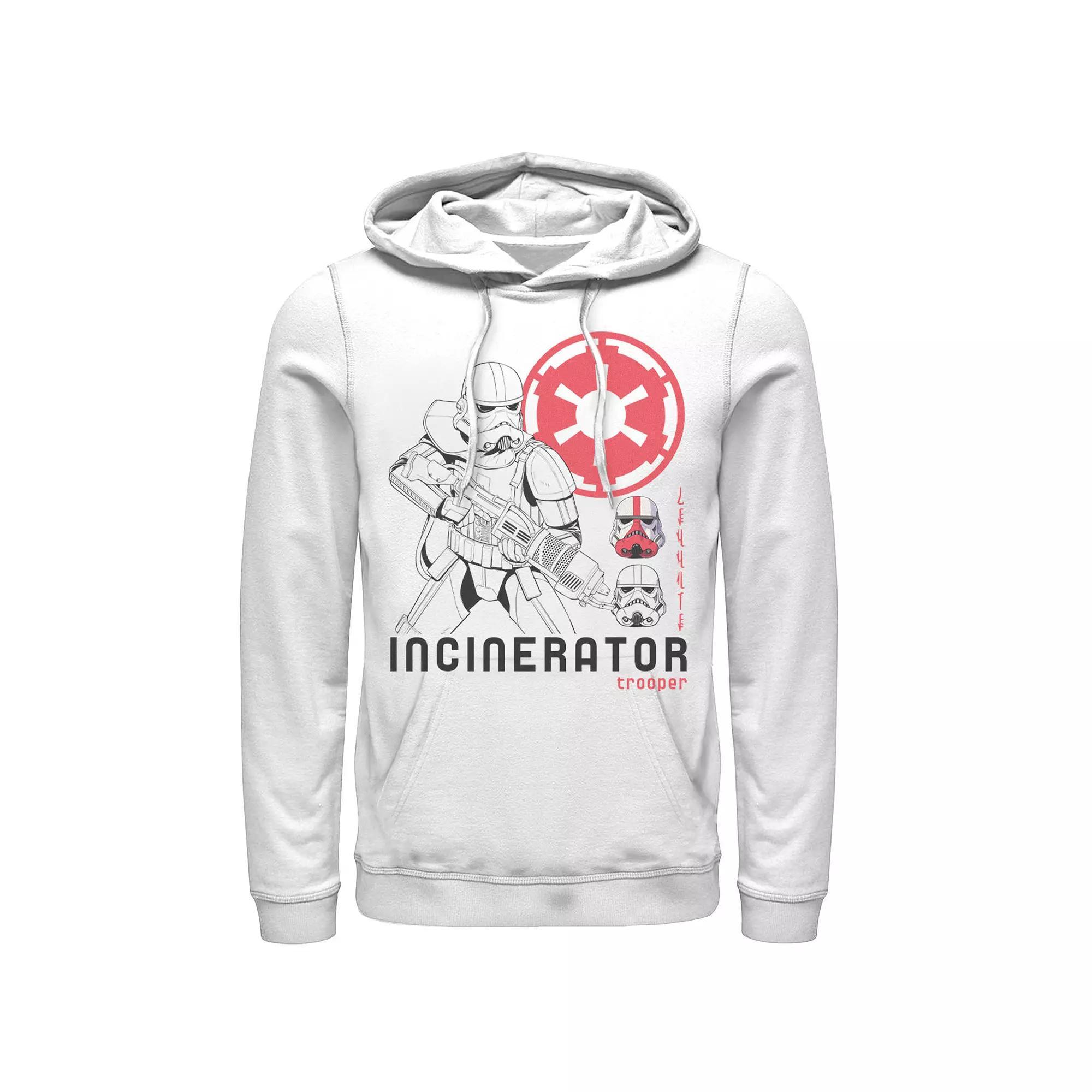 Men's Star Wars The Mandalorian Incinerator Trooper Line Art Hoodie,  Product Image