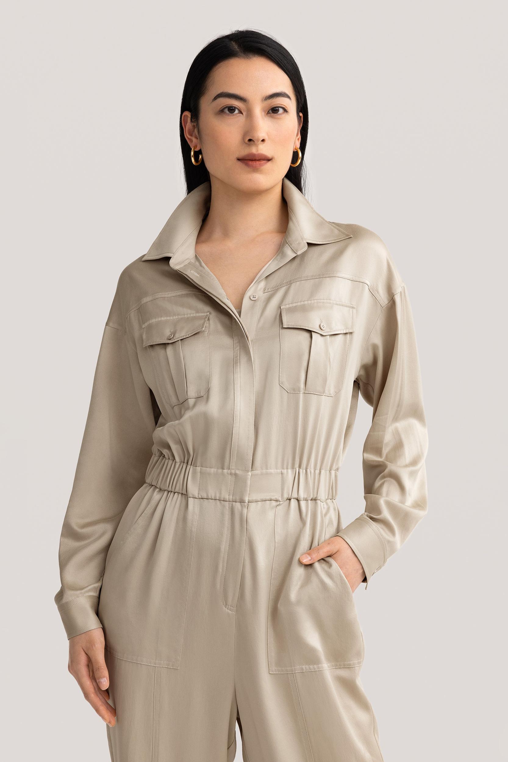 Sandwashed Safari Jumpsuit Product Image