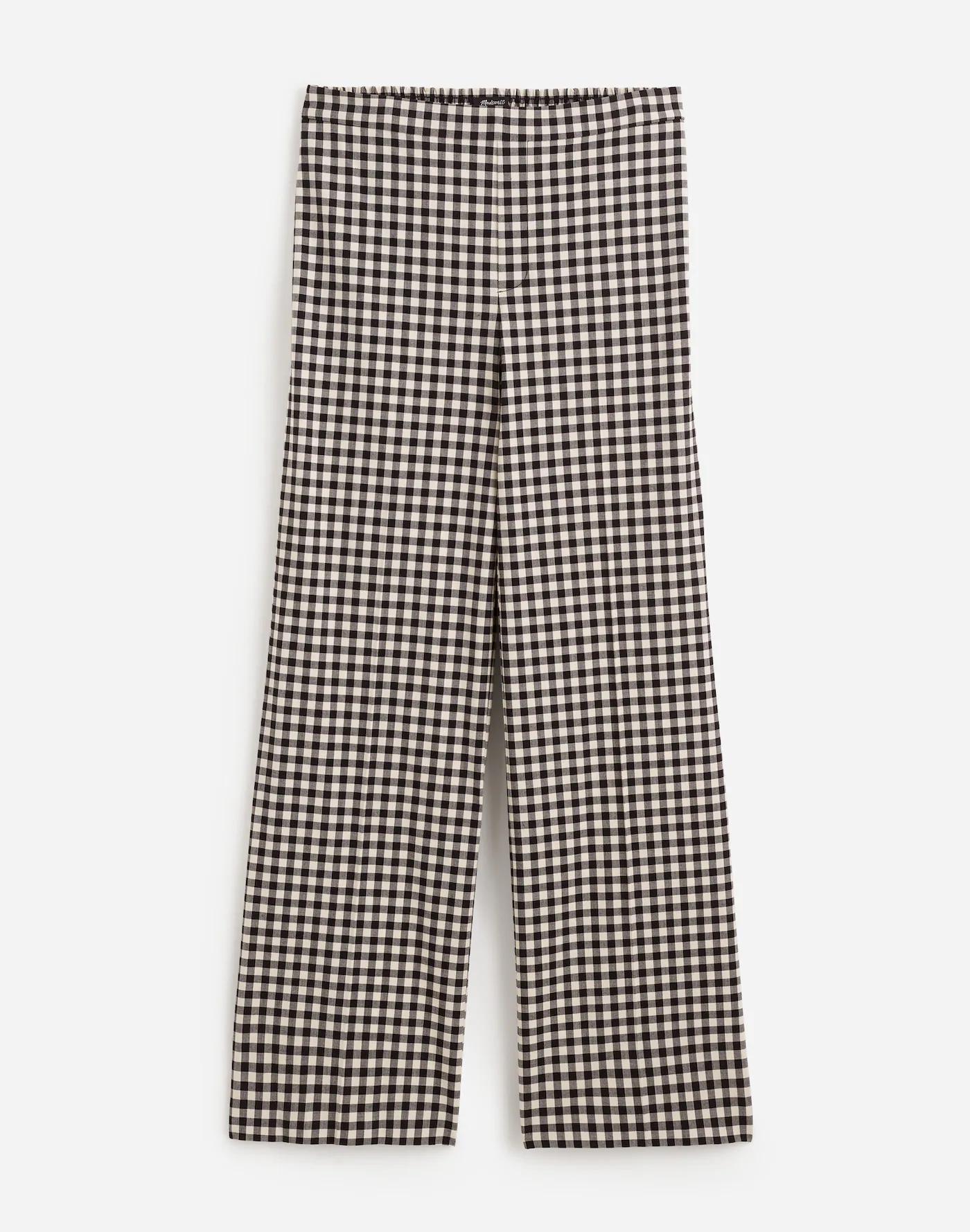 Easy Pull-On Pant in Gingham Product Image