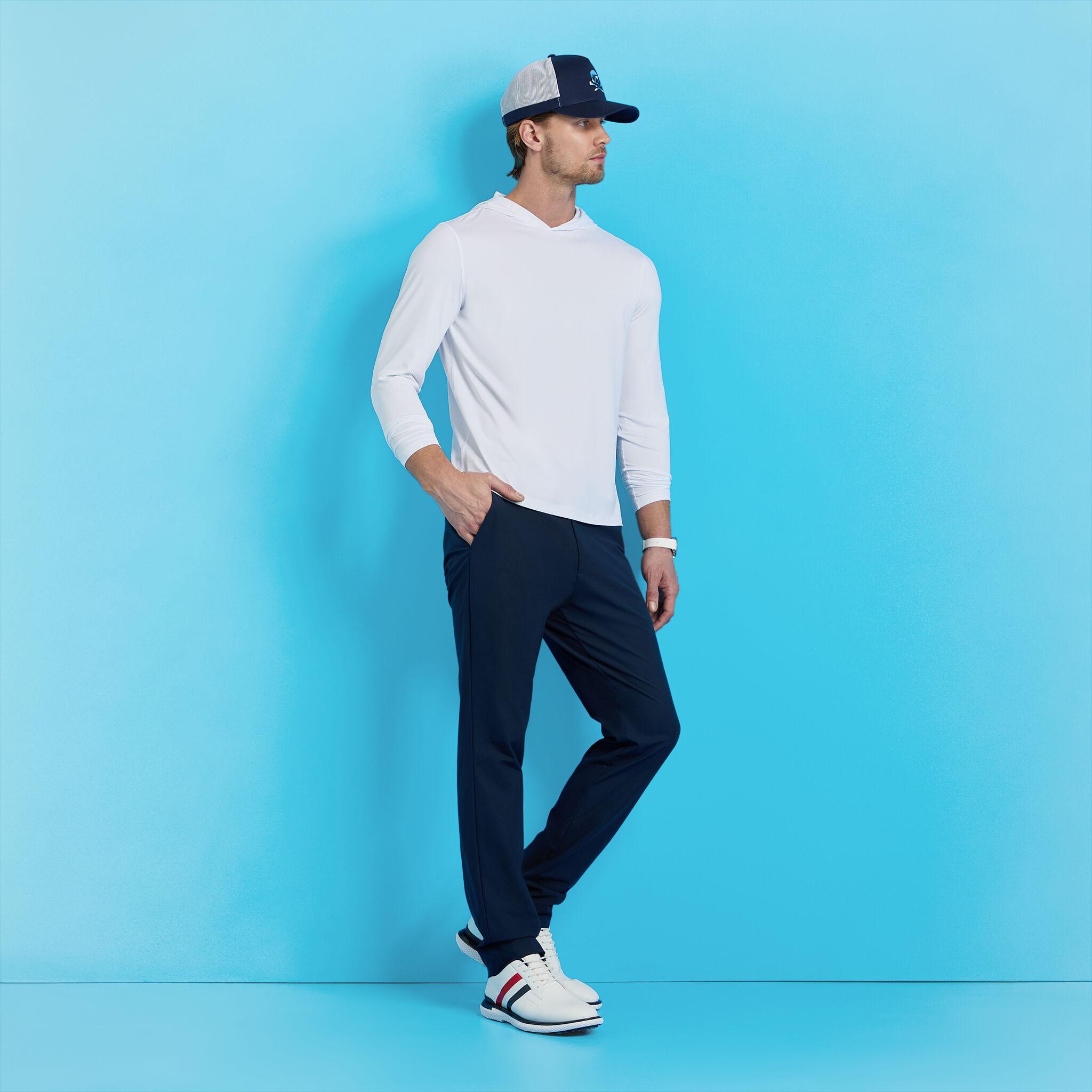 MÉLANGE ICE NYLON HOODIE Product Image