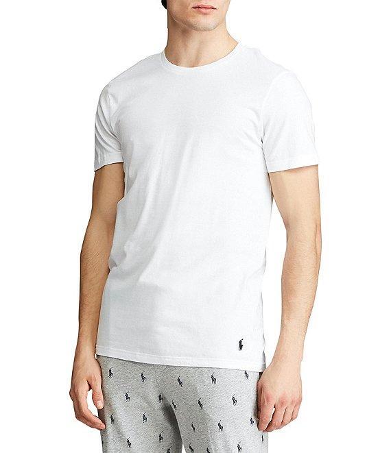 Polo Ralph Lauren Classic Cotton Short Sleeve Crew Neck Undershirt 5-Pack Product Image