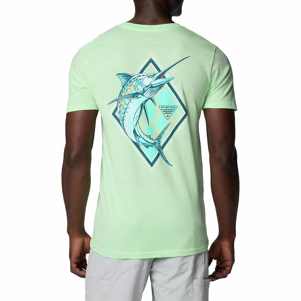 Men's Columbia Performance Fishing Gear Short Sleeve Graphic Tee, Size: XXL, Key West Product Image