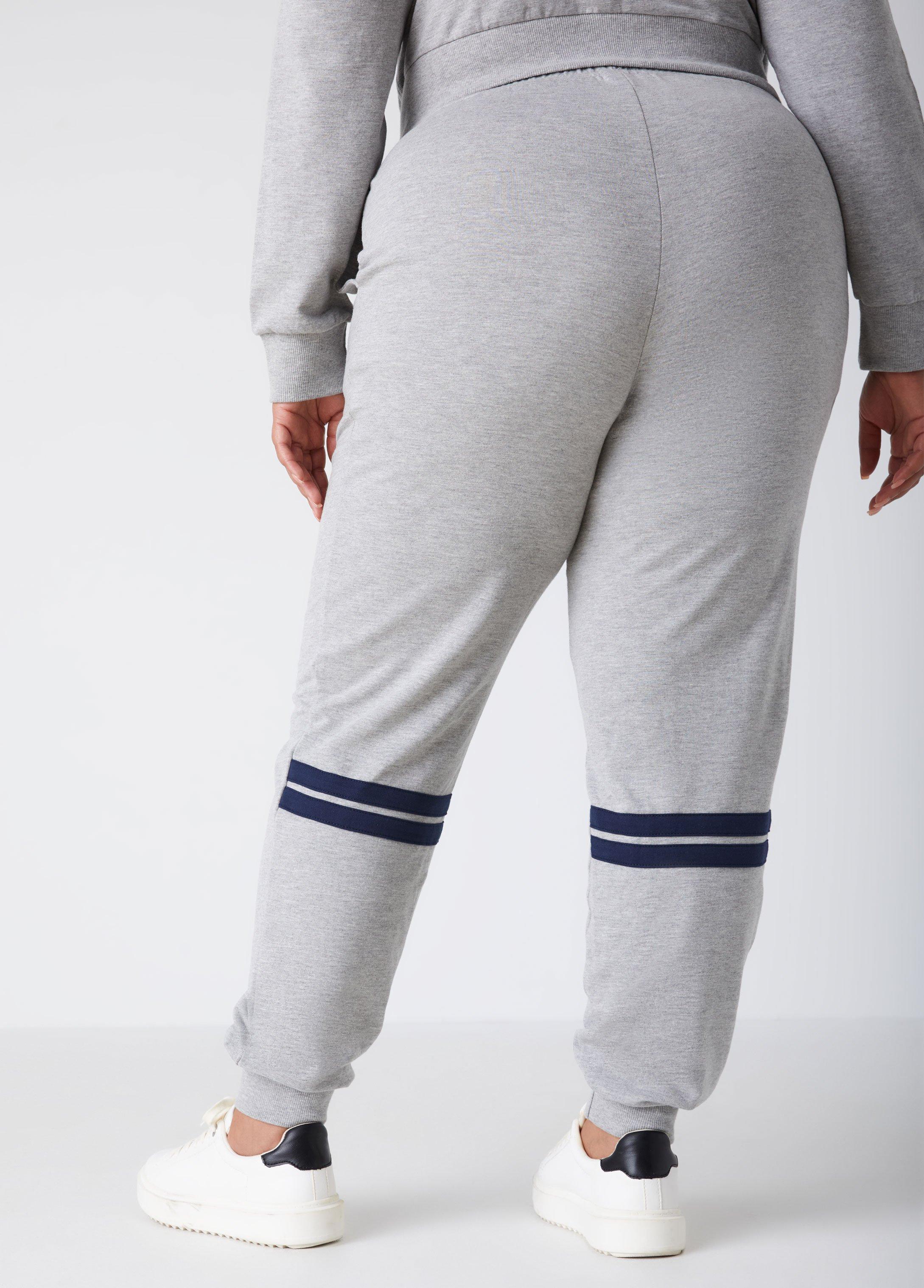 Striped Terry Joggers Product Image