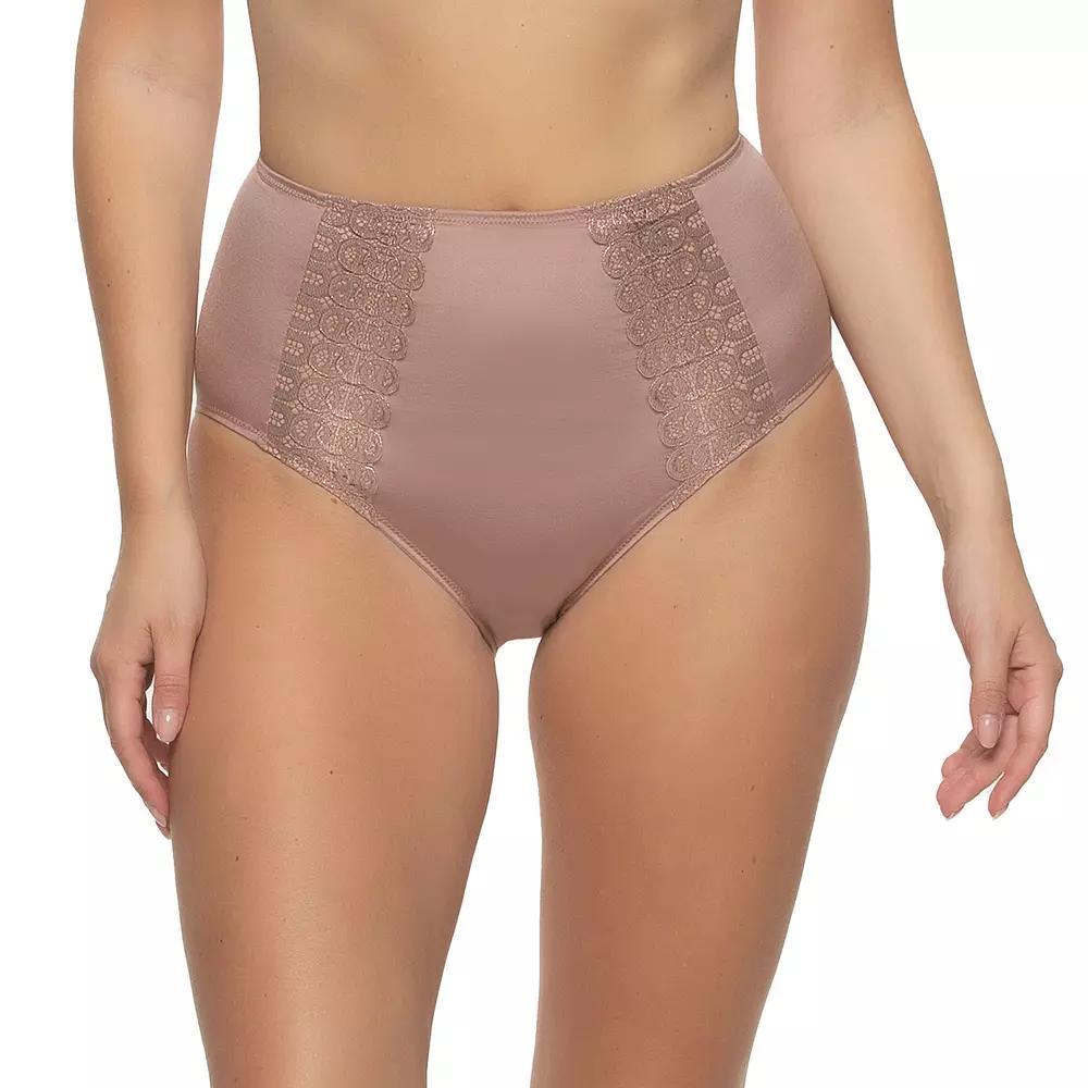 Women's Paramour by Felina Siren High-Waist Brief Panty 645183, Size: Medium, Pink  Shimmer Product Image