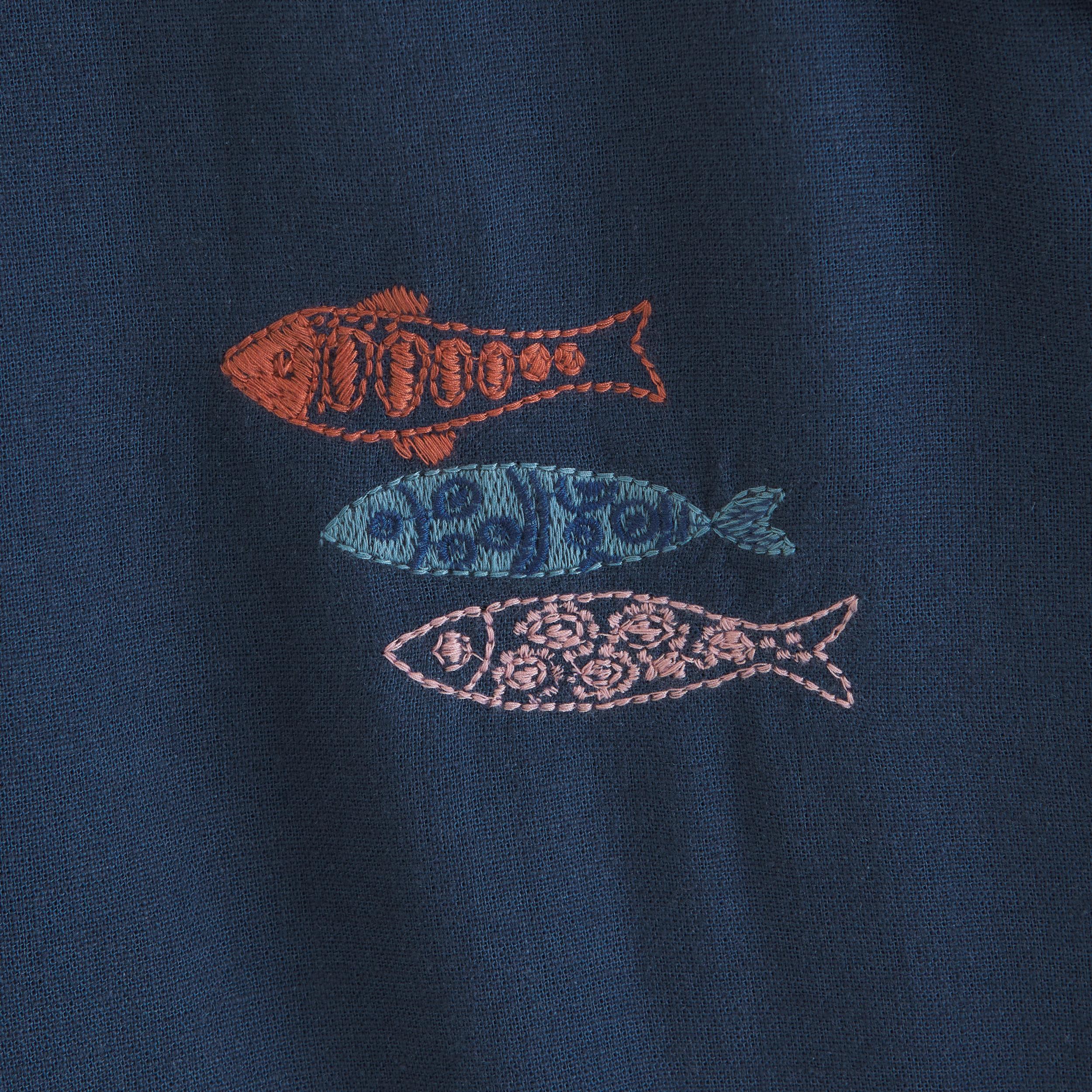 Camp Collar Cropped Summer Linen-Blend Shirt Product Image