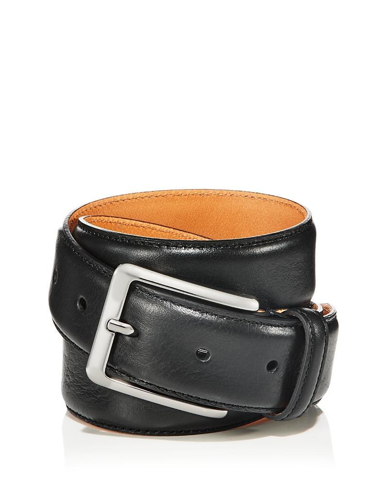 The Mens Store at Bloomingdales Mens Square Buckle Italian Leather Belt - Exclusive Product Image