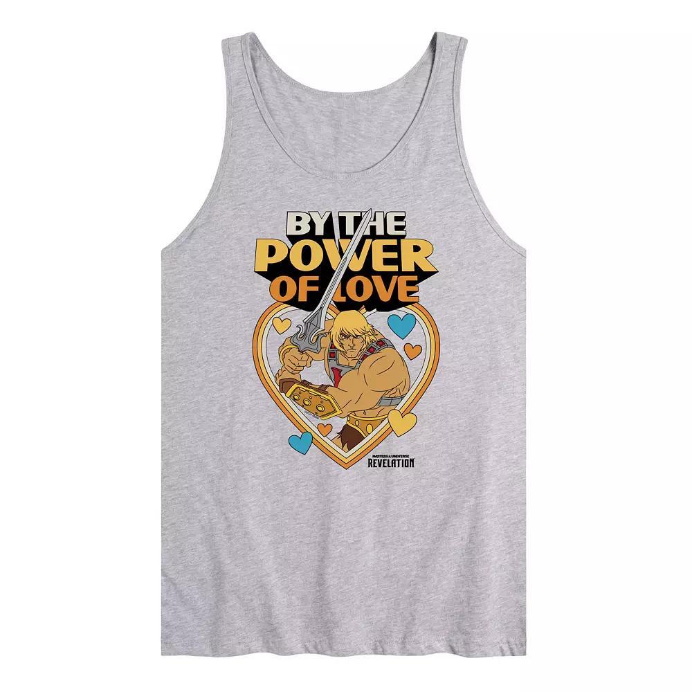 Men's Masters Of The Universe Power Of Love Graphic Tank Top,  Product Image