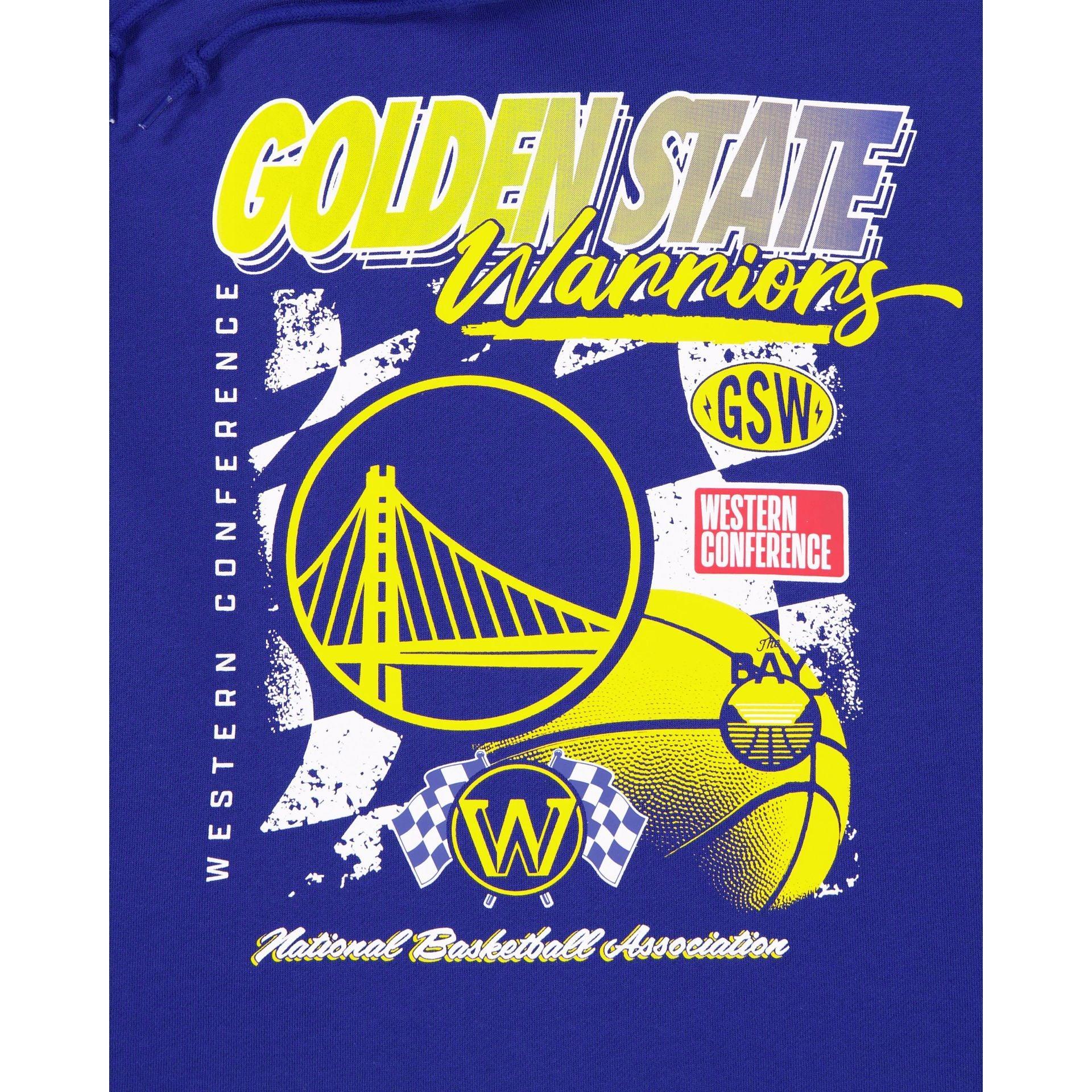 Golden State Warriors 2024 Rally Drive Women's Hoodie Female Product Image